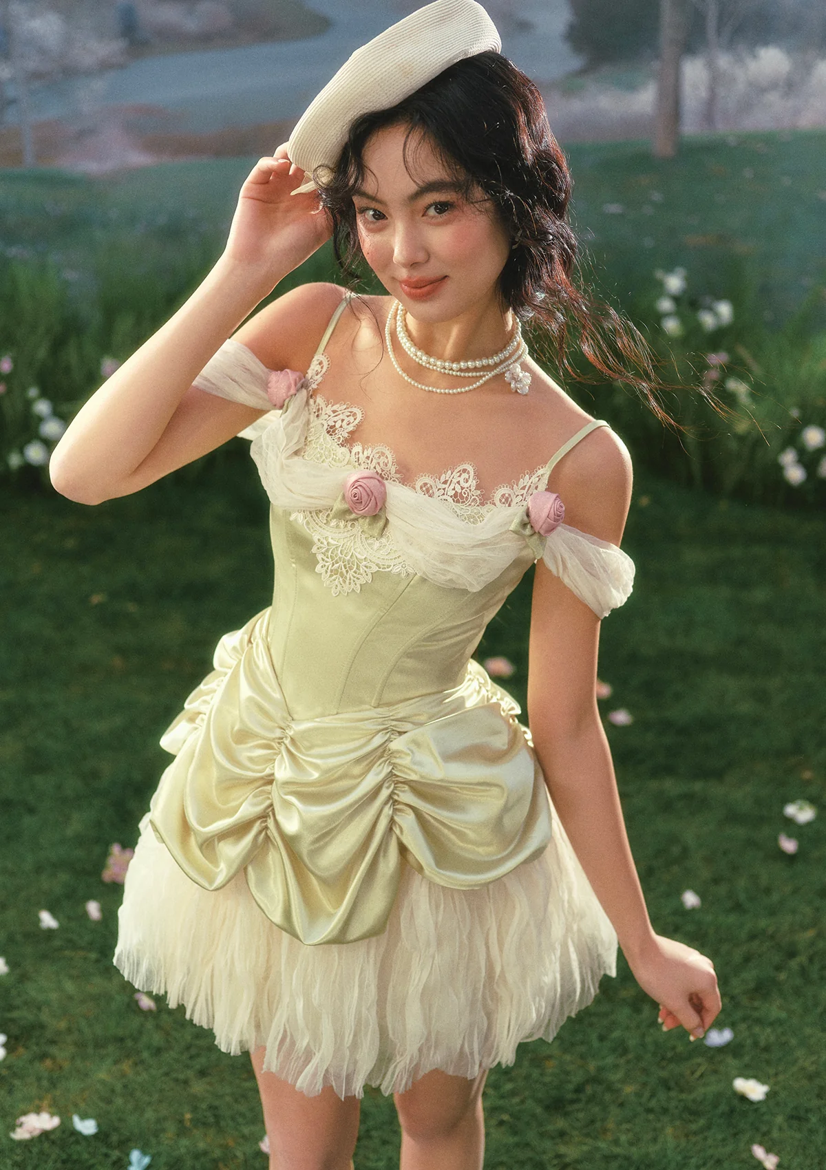 Antique Cake Corset Dress - Image 3