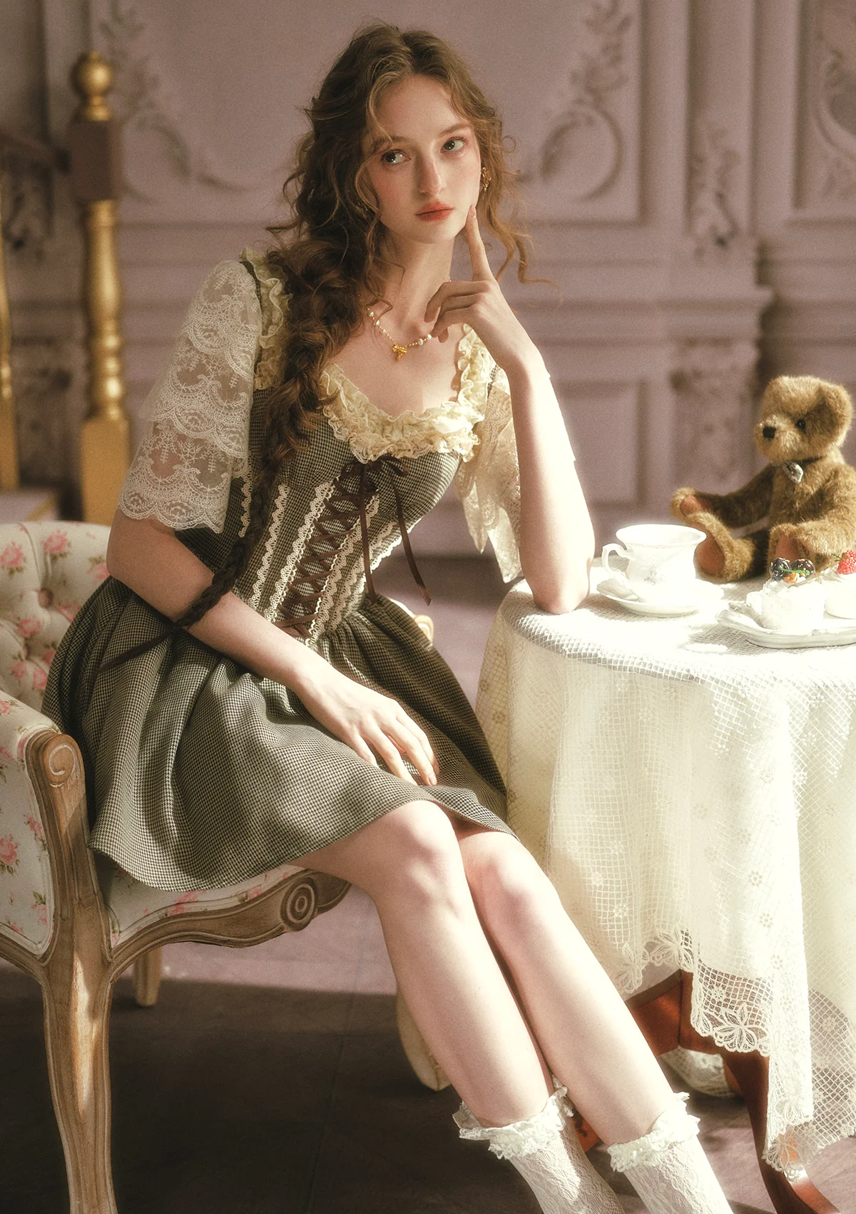 Bear Date Dress(Short) - Image 8