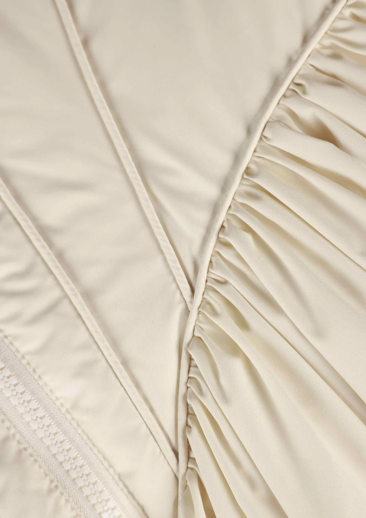 Black&White Warrior Down Coat (White) - Image 11