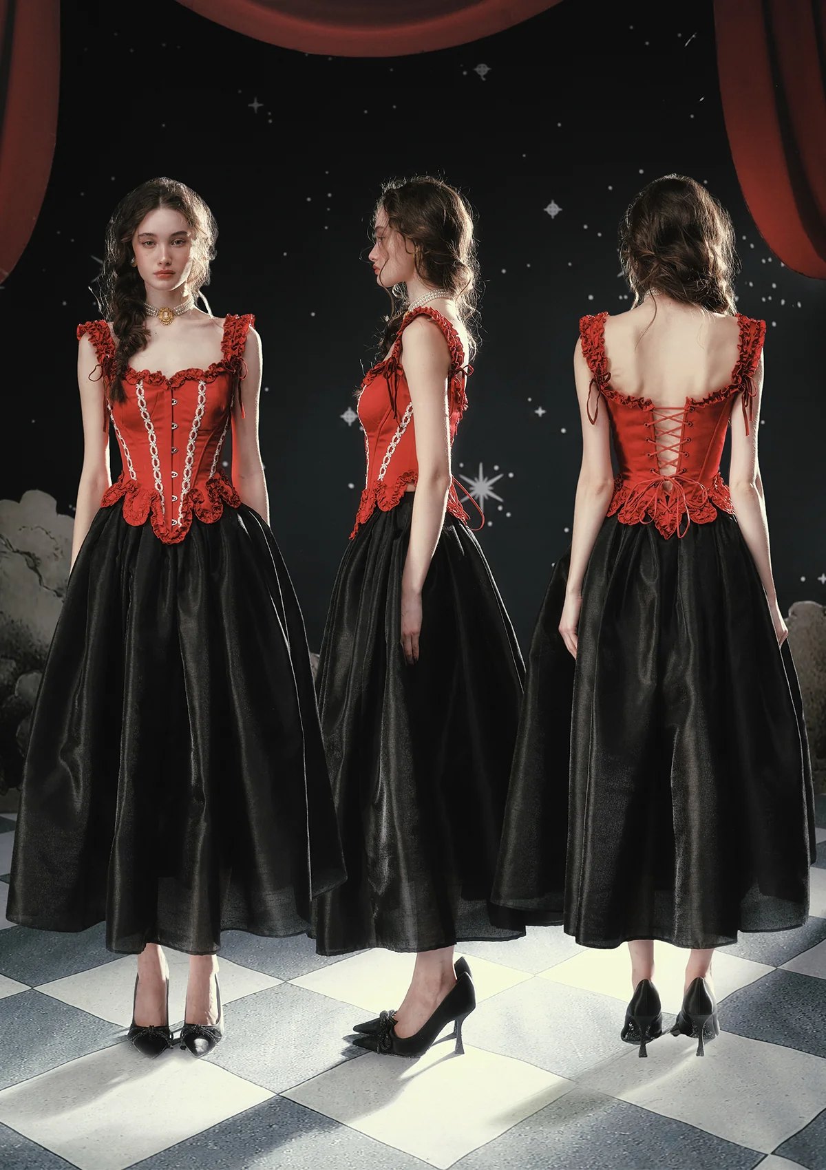 Christmas Dreamweaver Corset - Image 3