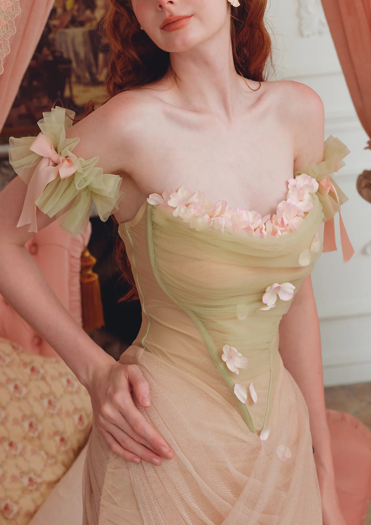 Écoute Les Fleurs Tomber Dress - Image 7
