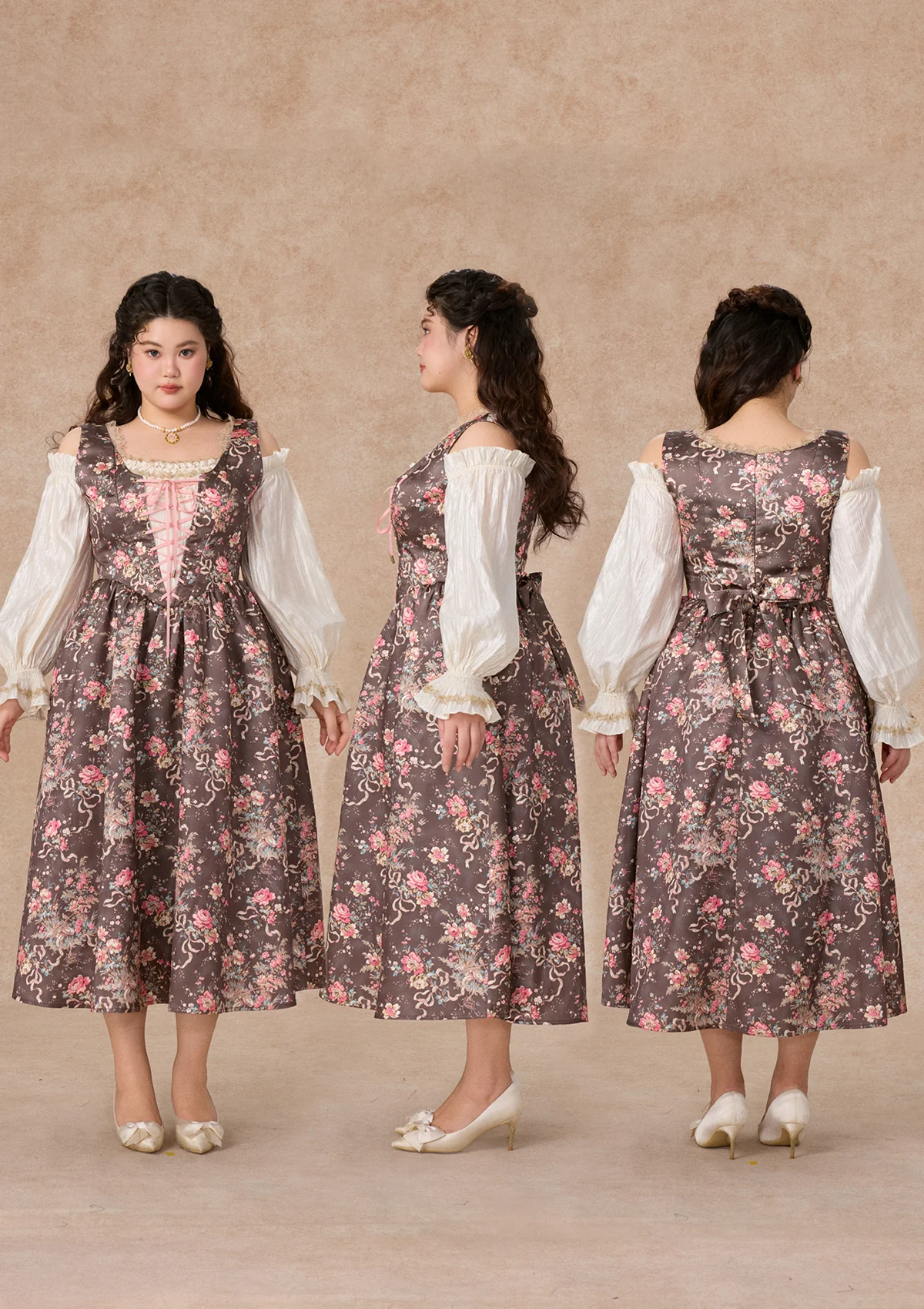 Curve & Plus Provence Diary Dress - Image 2