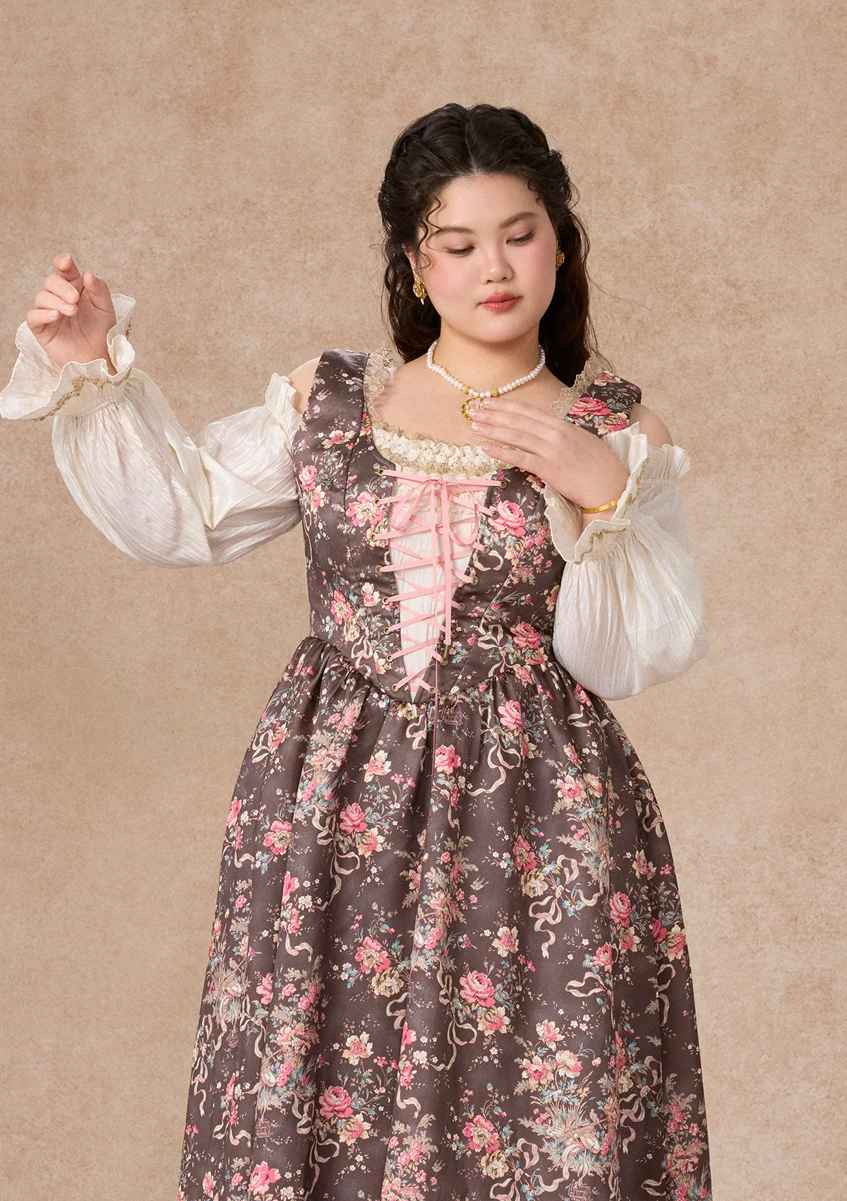 Curve & Plus Provence Diary Dress - Image 9