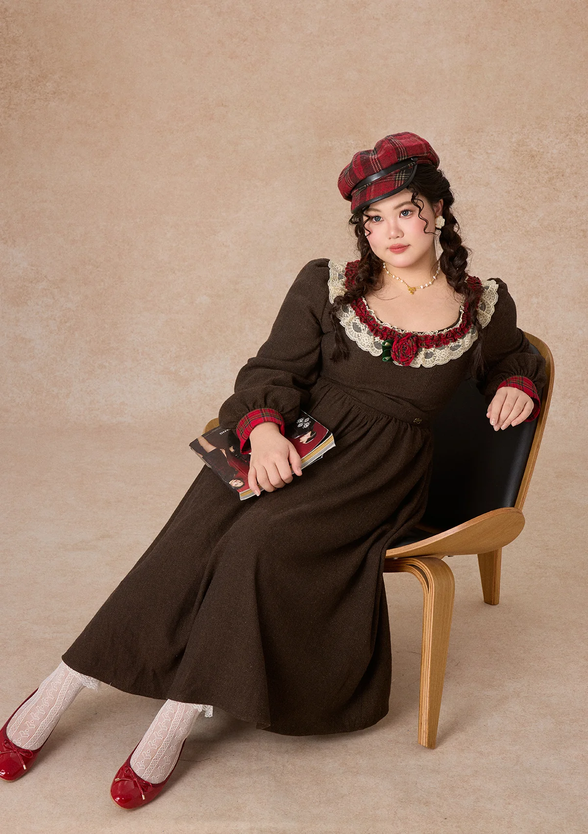 Curve&Plus Rose Madeleine Dress - Image 3