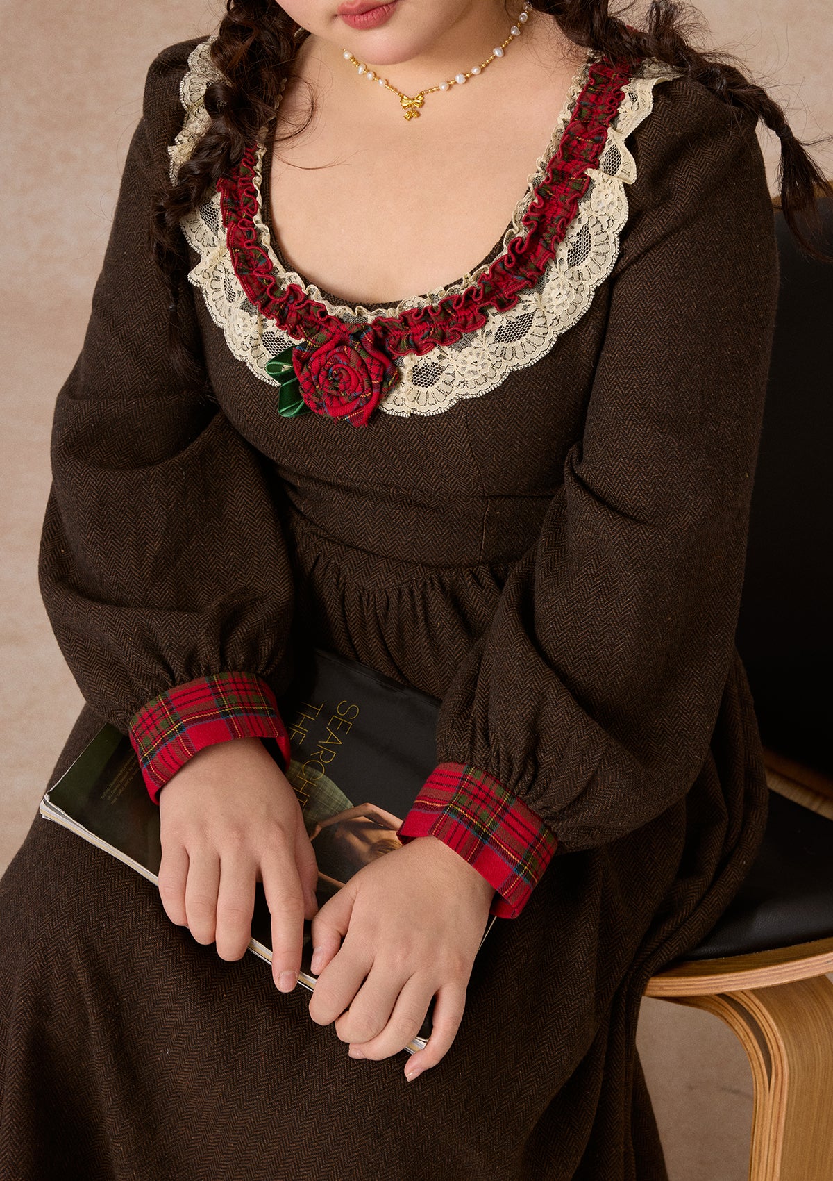 Curve&Plus Rose Madeleine Dress - Image 9
