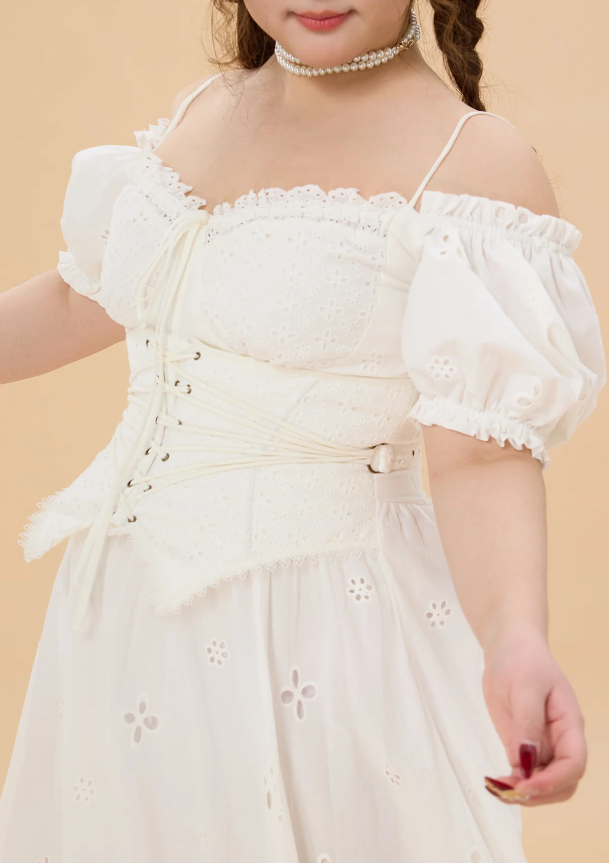 Curve & Plus "I Flipped" Corset Dress - Image 3