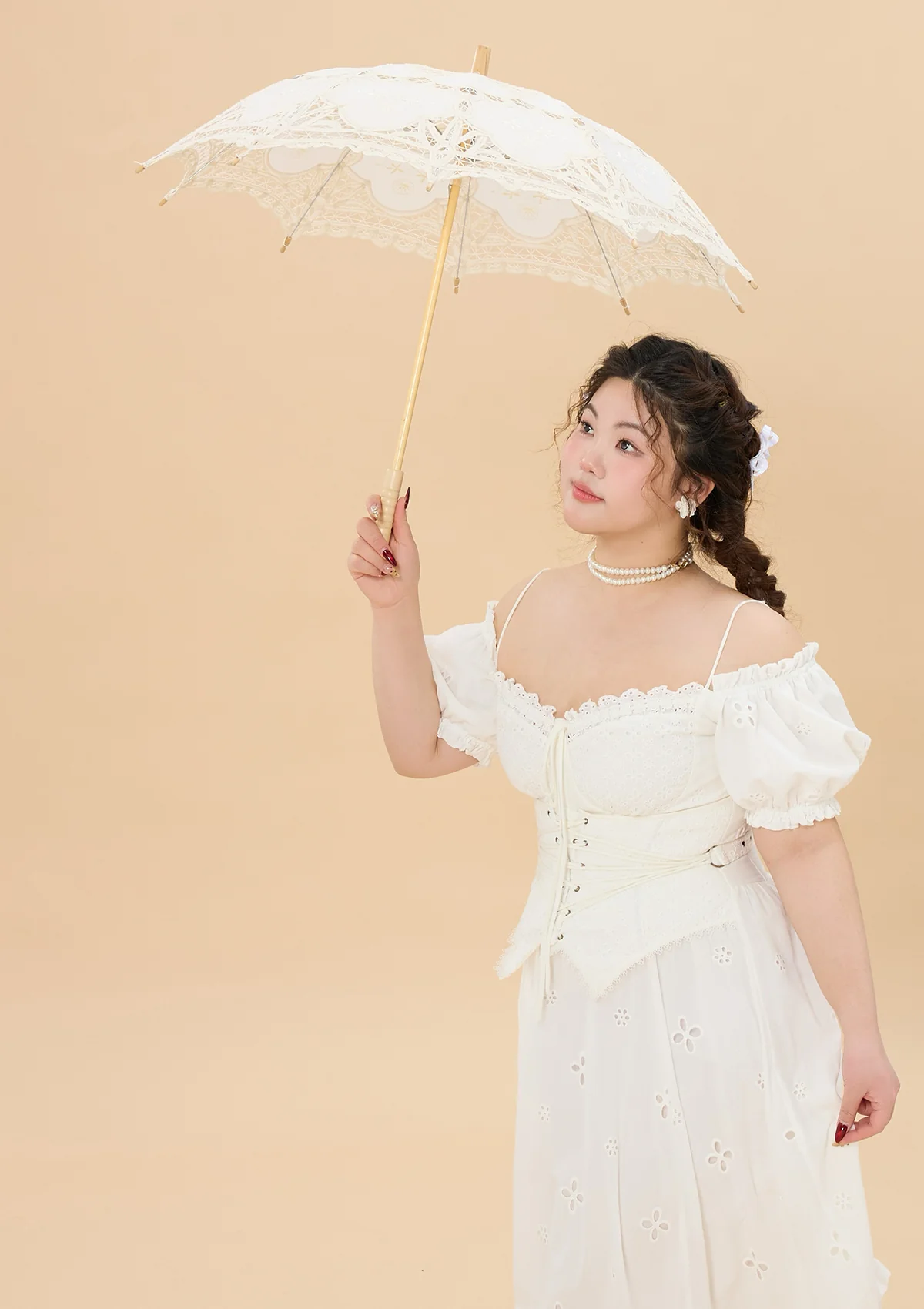 Curve & Plus "I Flipped" Corset Dress - Image 5