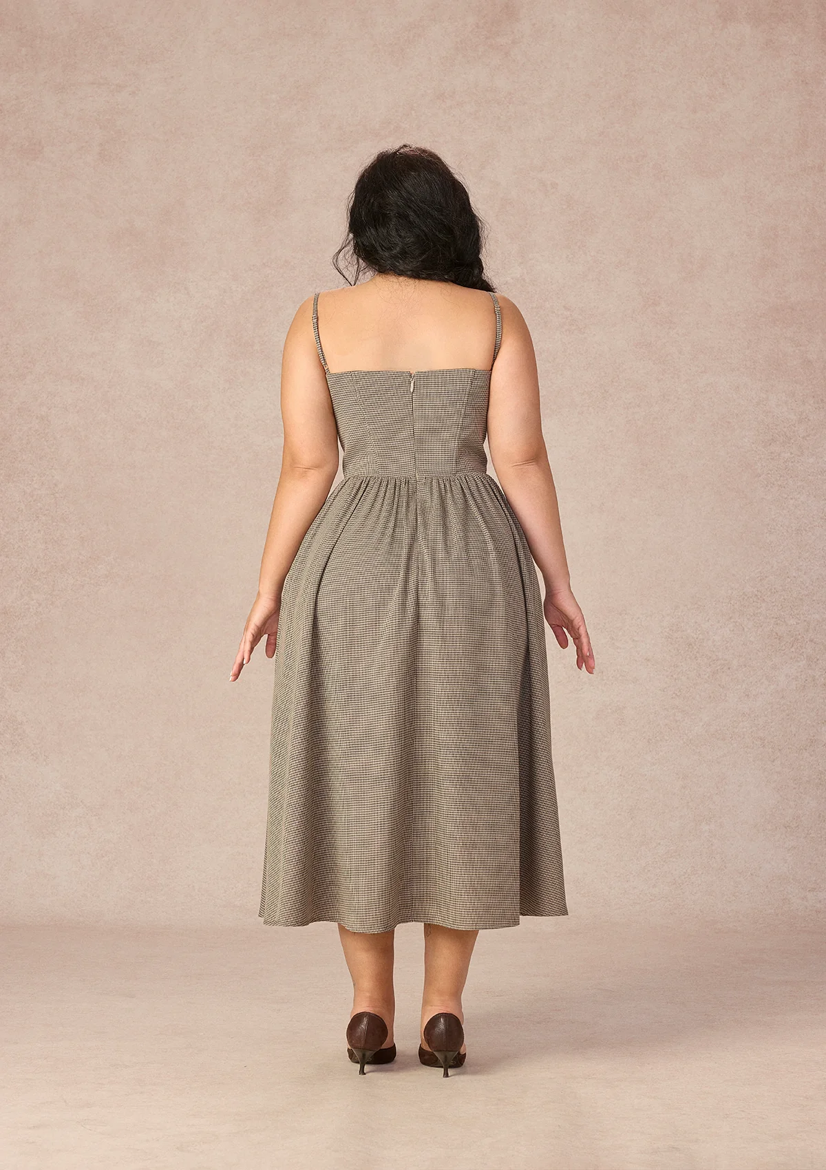 Curve&Plus Bear Date Dress(Long) - Image 5