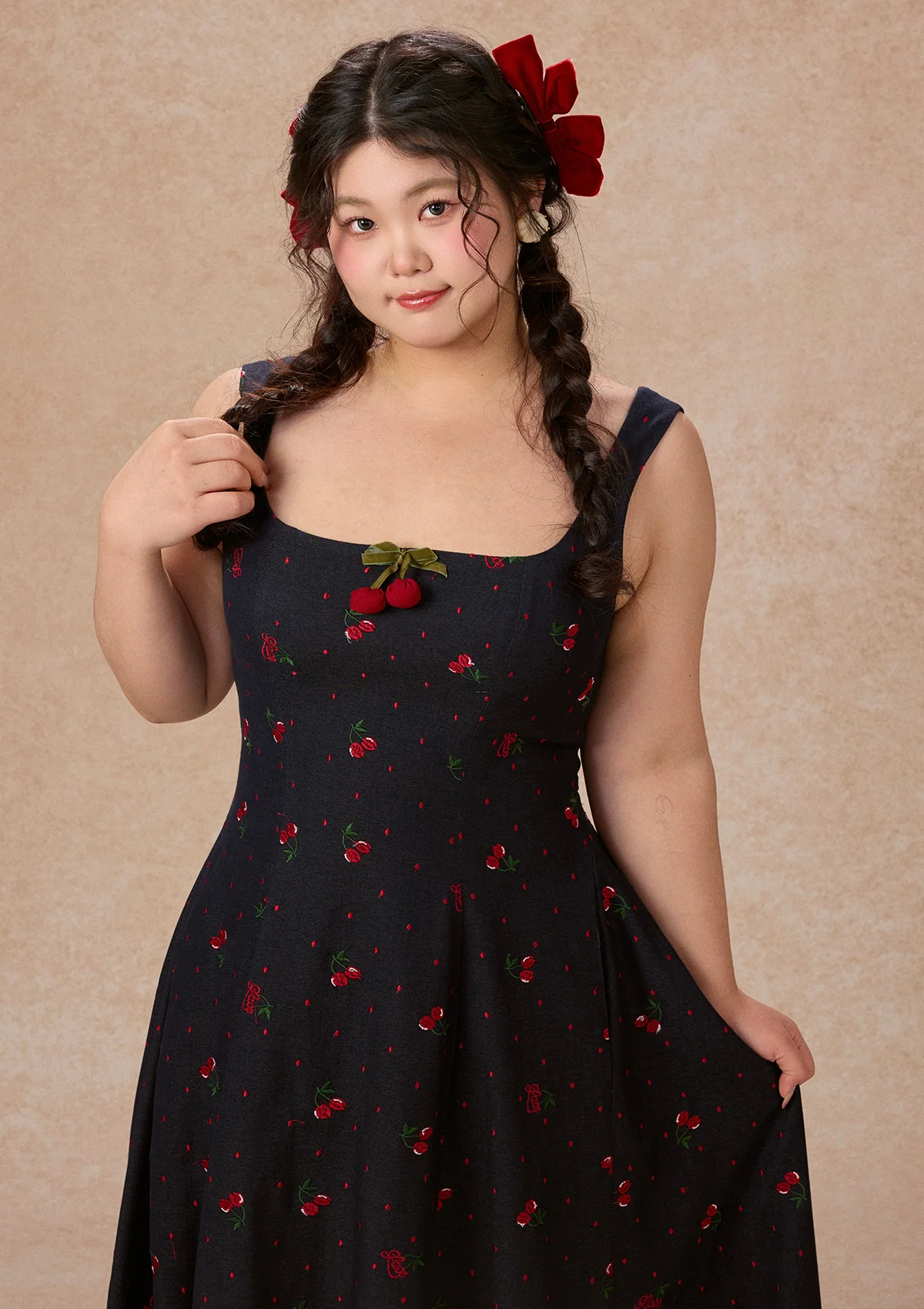 Curve&Plus Cherry Cowgirl Dress - Image 6