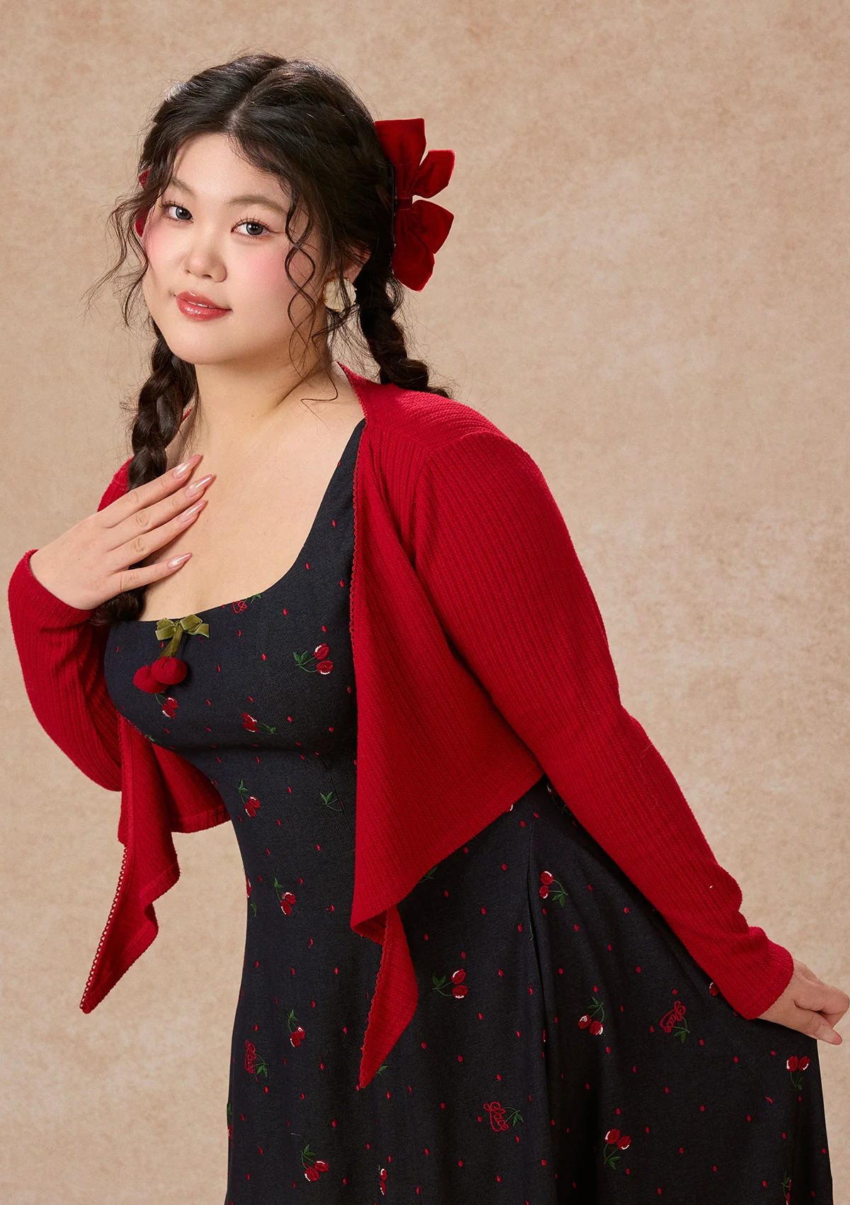 Curve&Plus Cherry Cowgirl Dress - Image 7