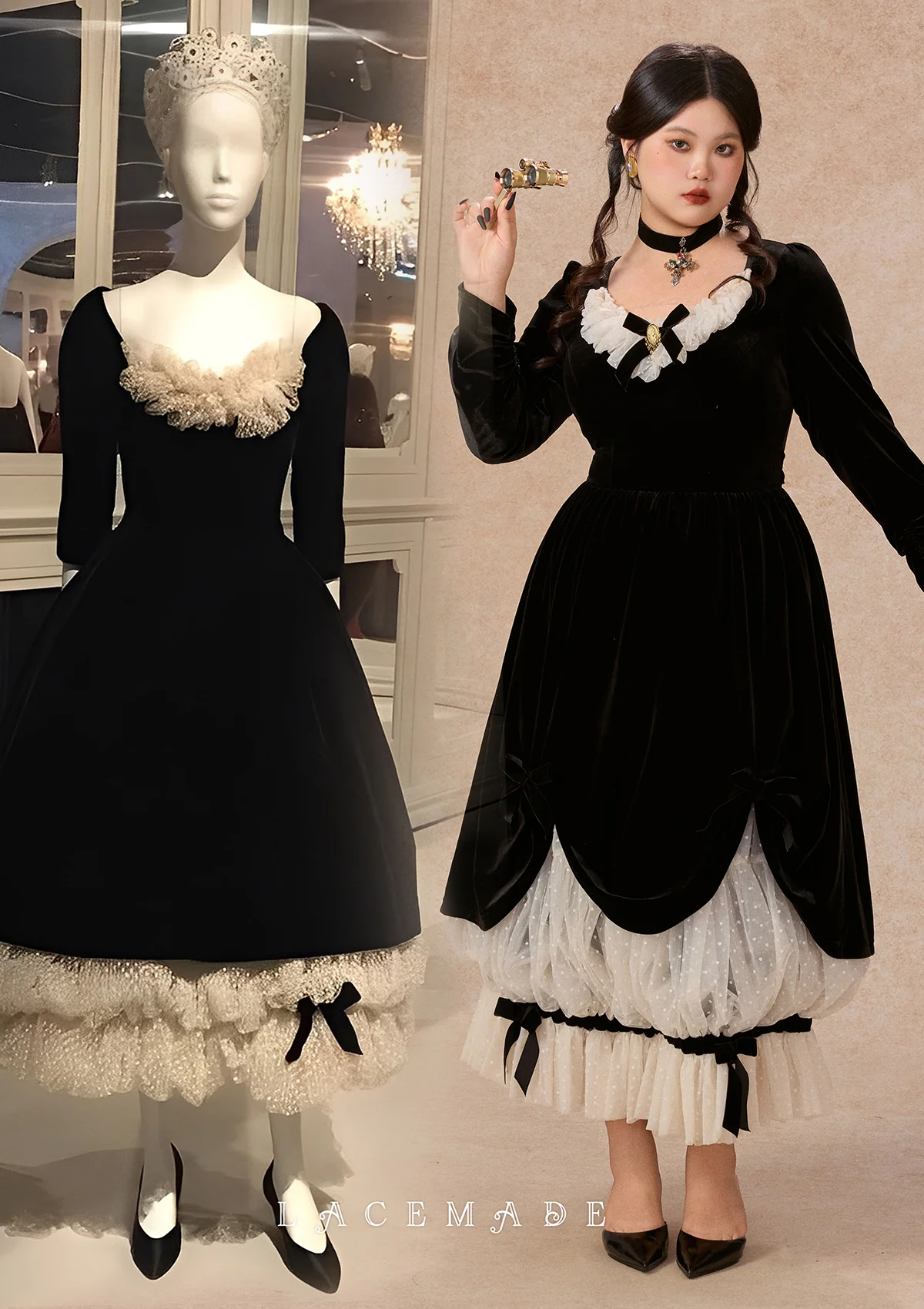 Curve&Plus Day&Night Party Dress - Image 3