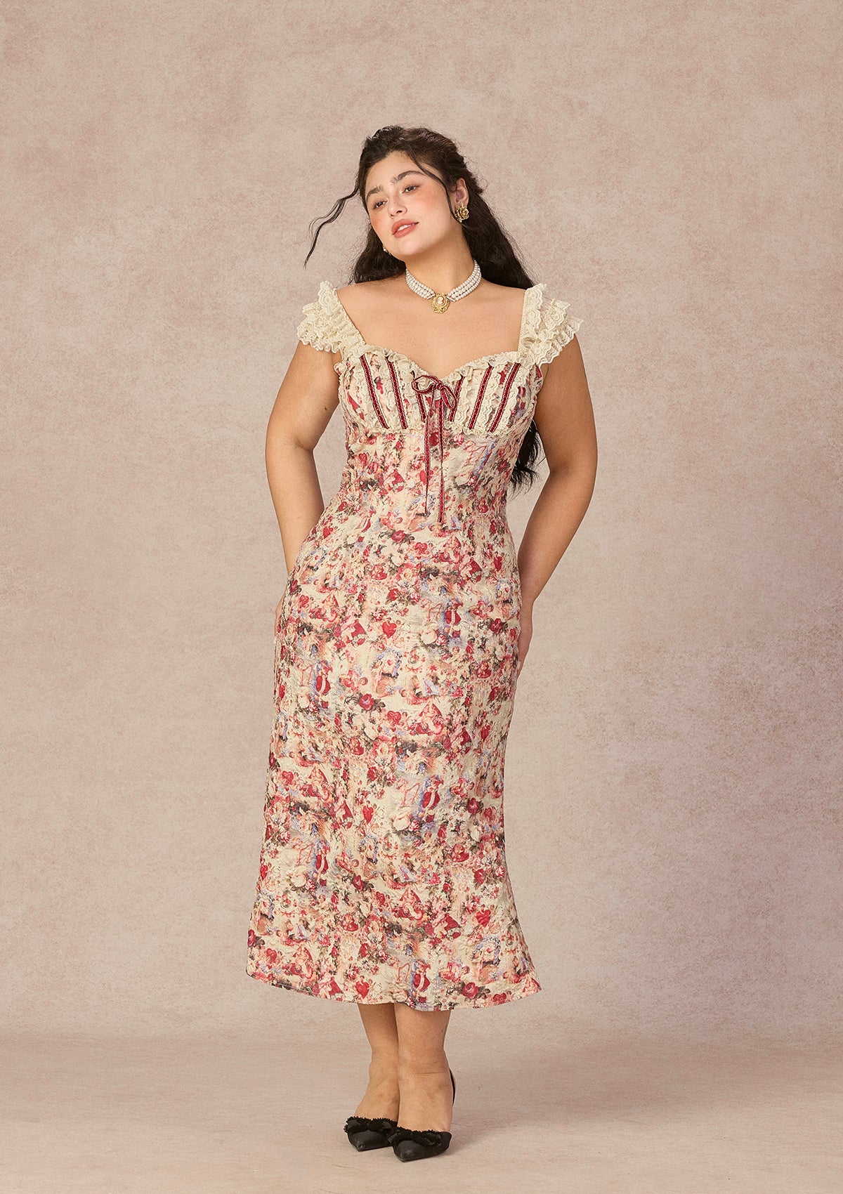 Curve&Plus Fallen Eros Dress - Image 4