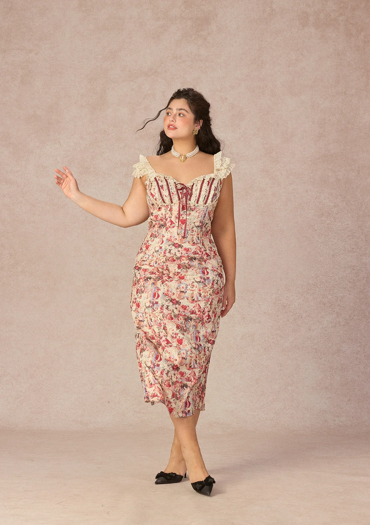 Curve&Plus Fallen Eros Dress - Image 6