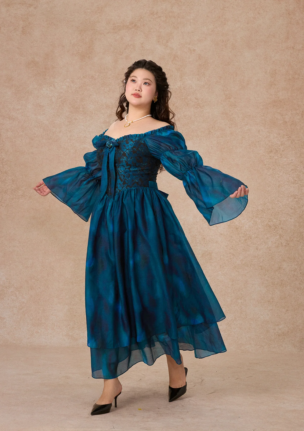 Curve&Plus Morpho Helena Corset Dress - Image 7