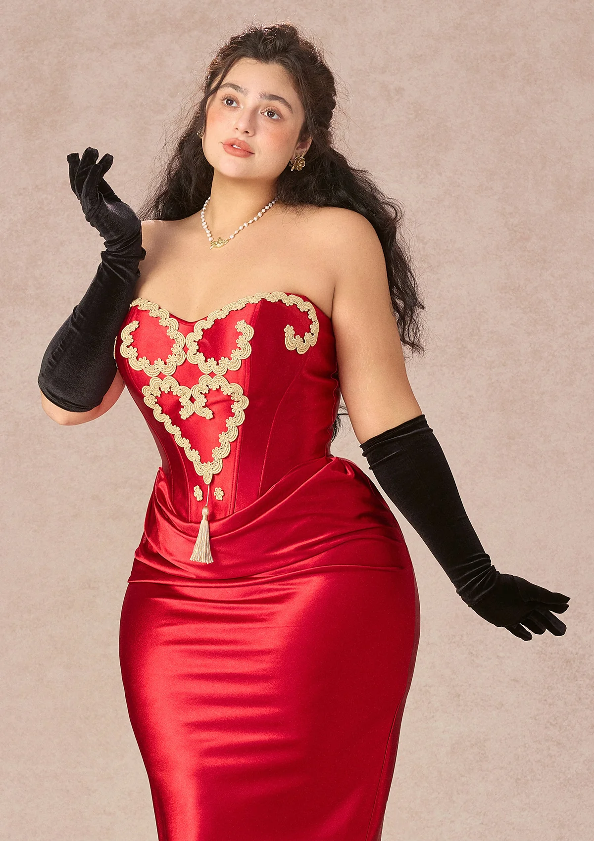 Curve&Plus Queen Heart Corset Dress - Image 2