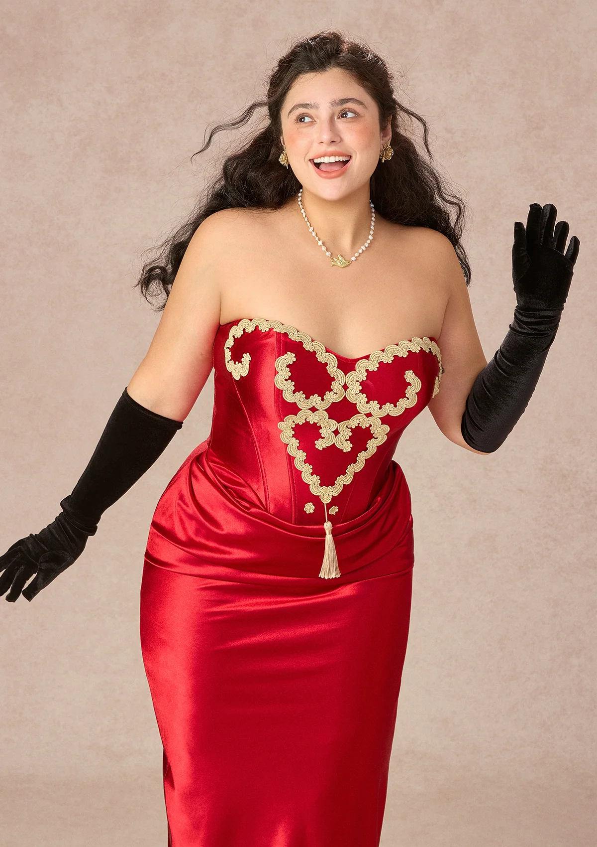 Curve&Plus Queen Heart Corset Dress - Image 4