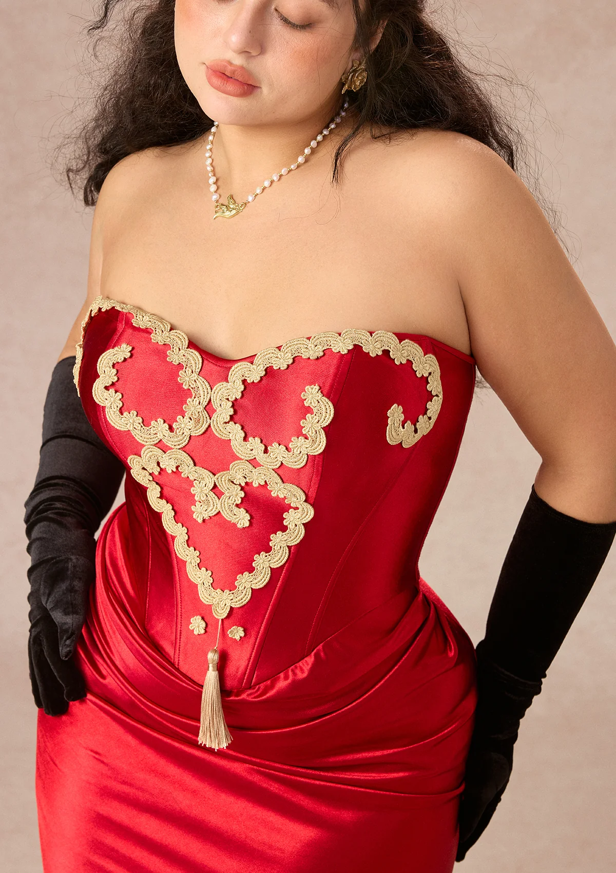 Curve&Plus Queen Heart Corset Dress - Image 8