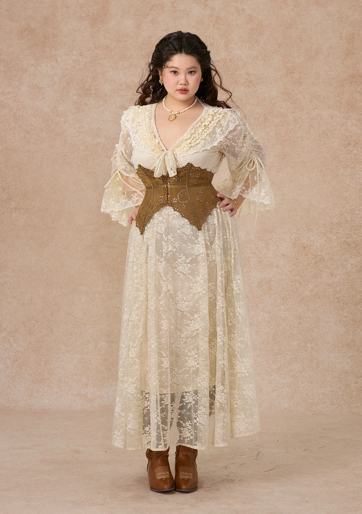 Curve&Plus Suede Corset (underbust) - Image 8