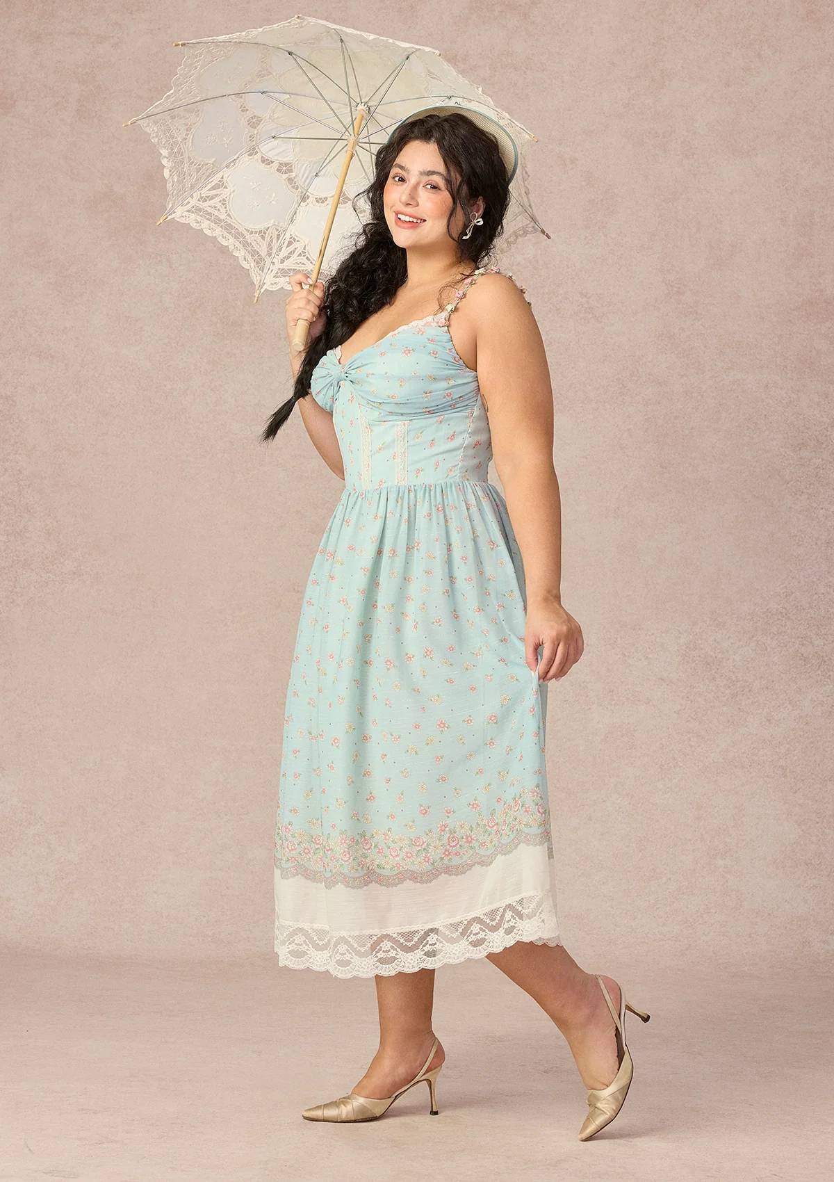 Curve&Plus Woodland Verse Dress - Image 5