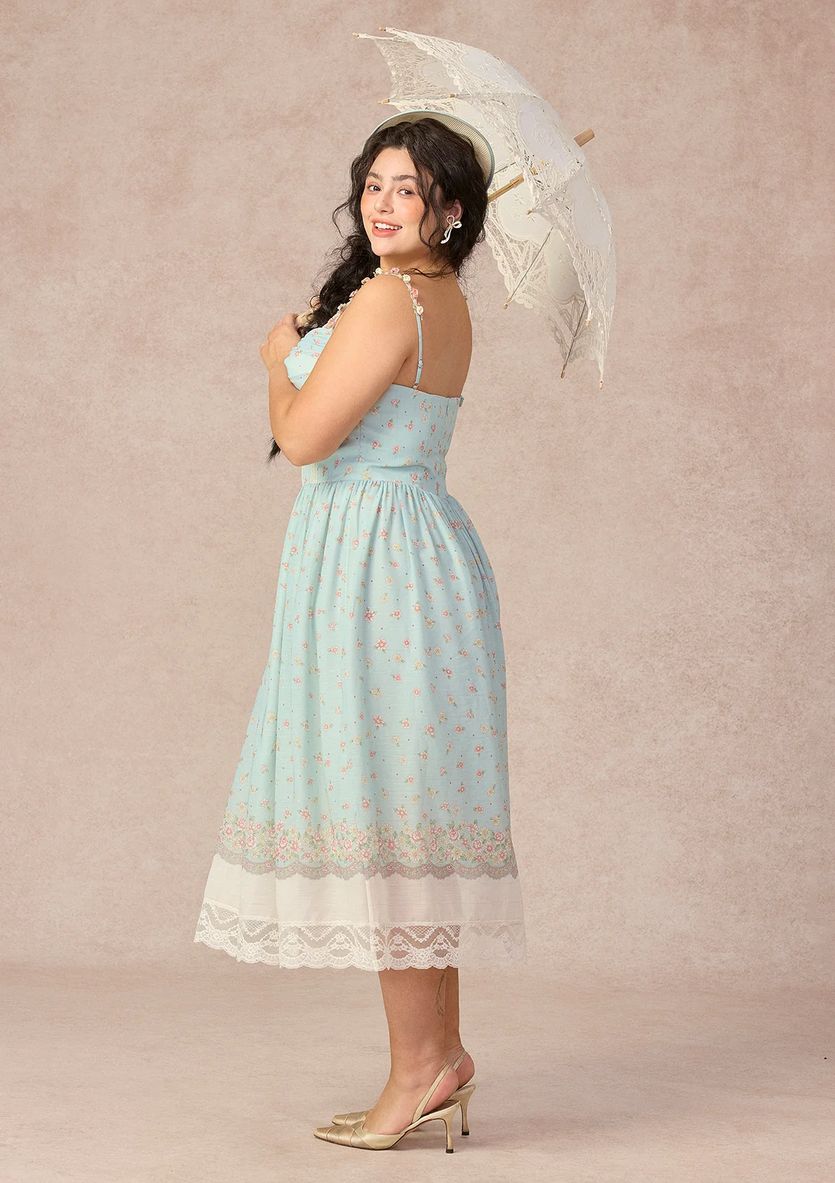 Curve&Plus Woodland Verse Dress - Image 9