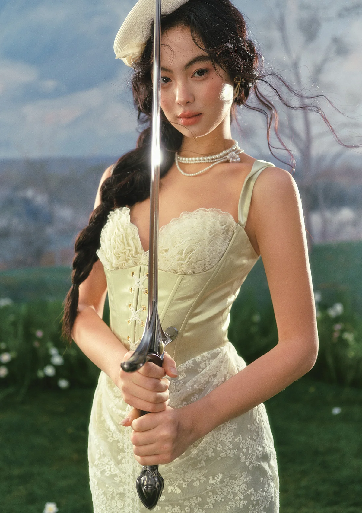 Emerald Warrior Corset Dress - Image 7