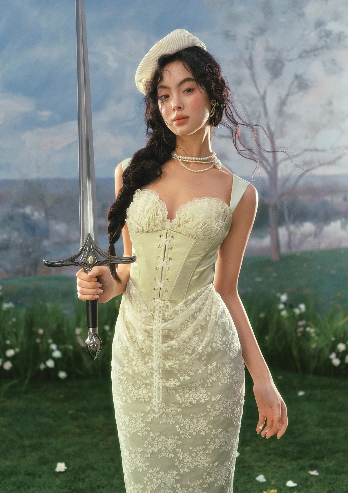 Emerald Warrior Corset Dress - Image 9