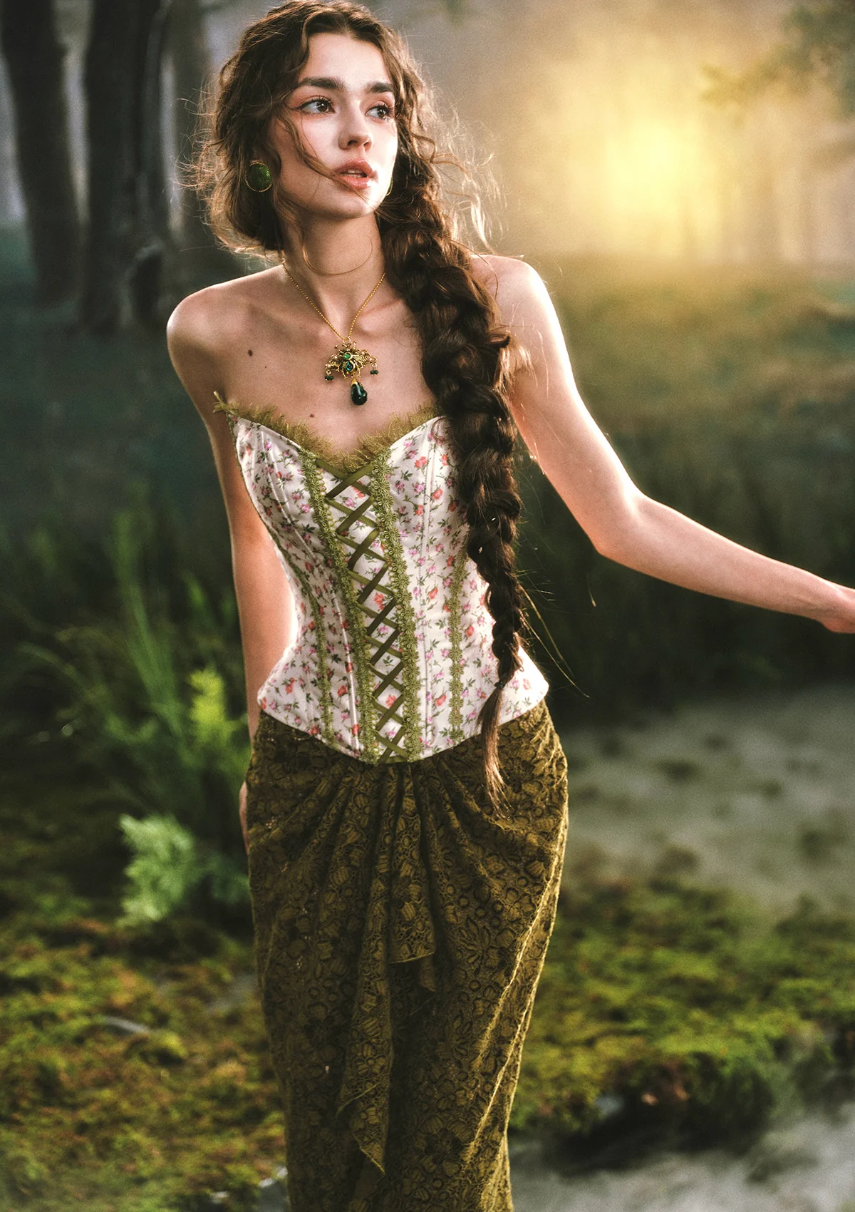 Enchanted Forest Corset - Image 5