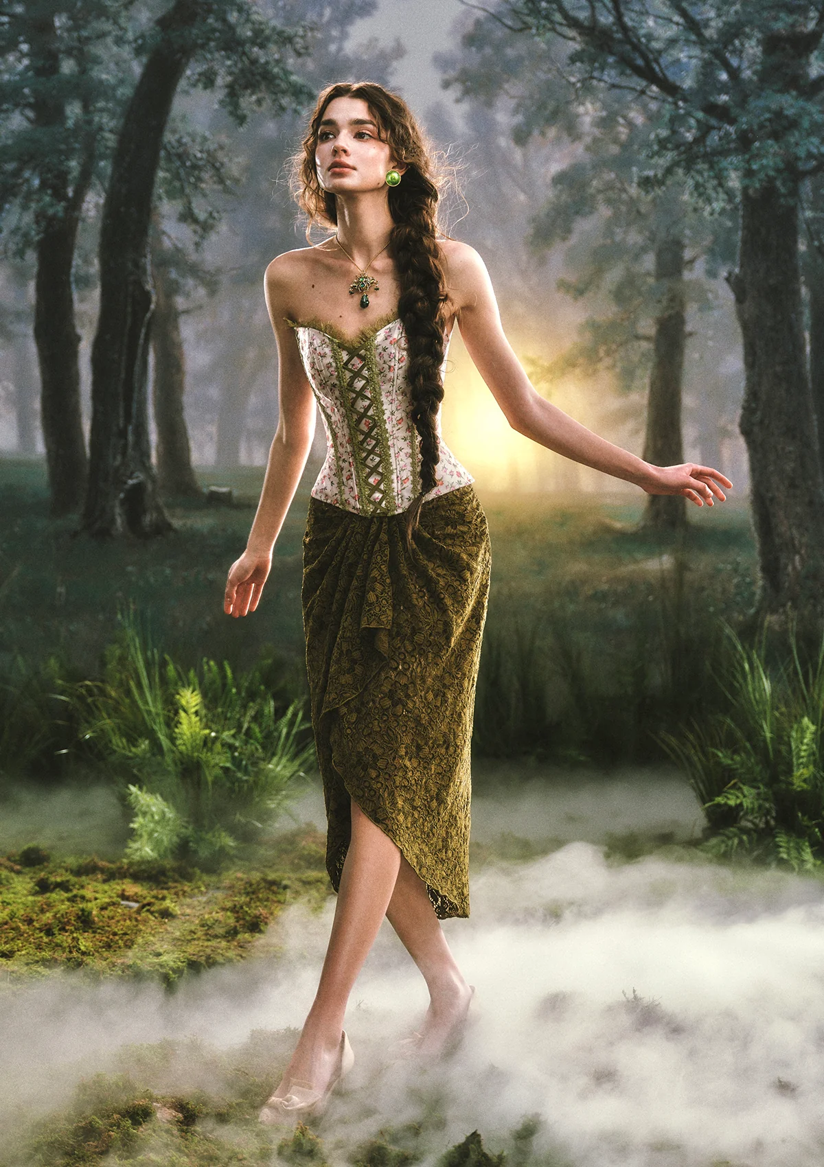 Enchanted Forest Corset - Image 6