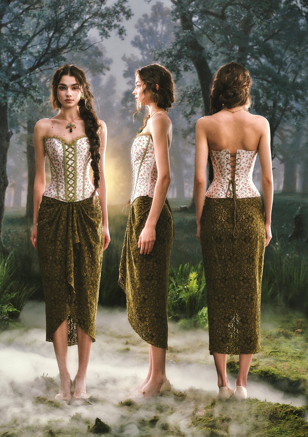 Enchanted Forest Corset - Image 7