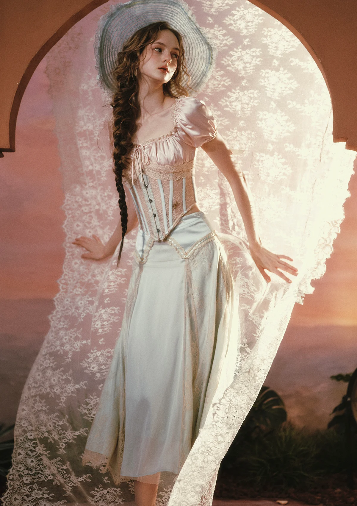 First Peach Vine Skirt II - Image 3