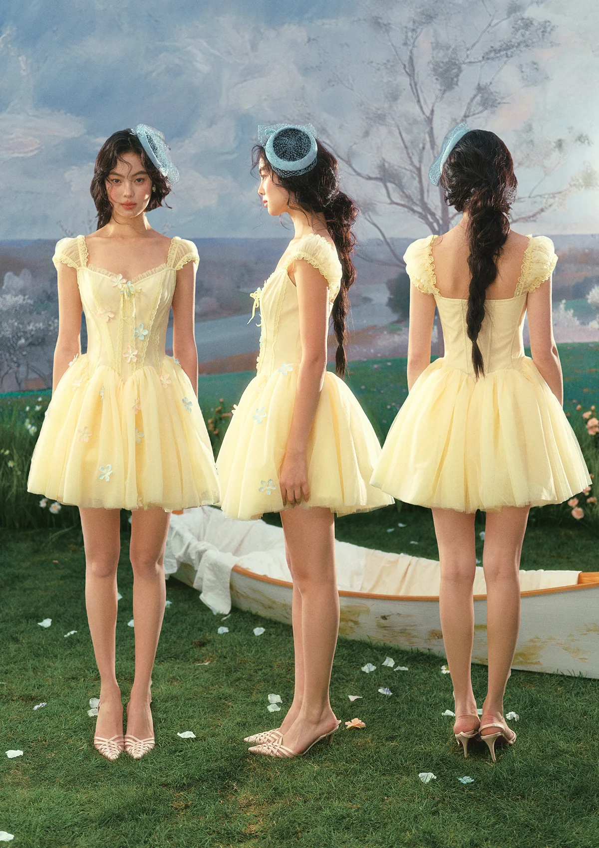 Flower Archer Corset Dress - Image 3