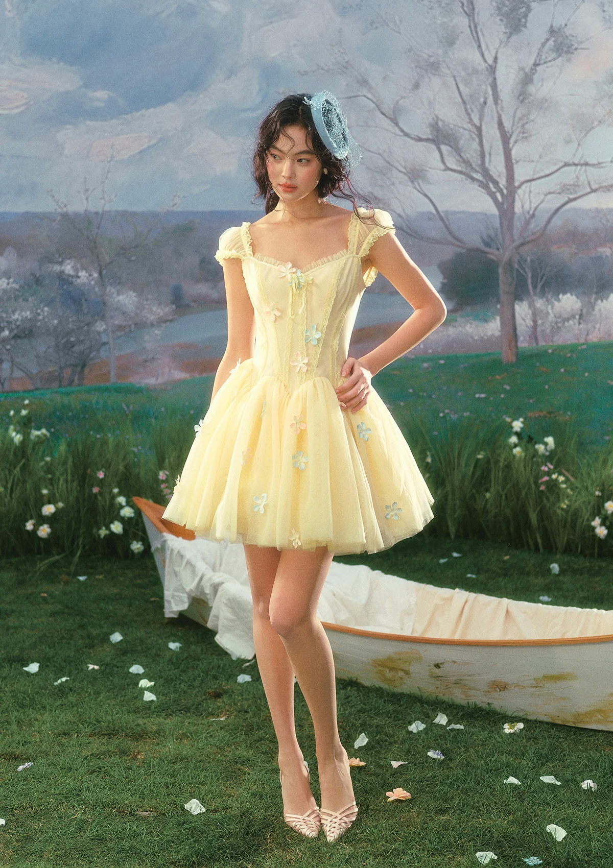 Flower Archer Corset Dress - Image 8