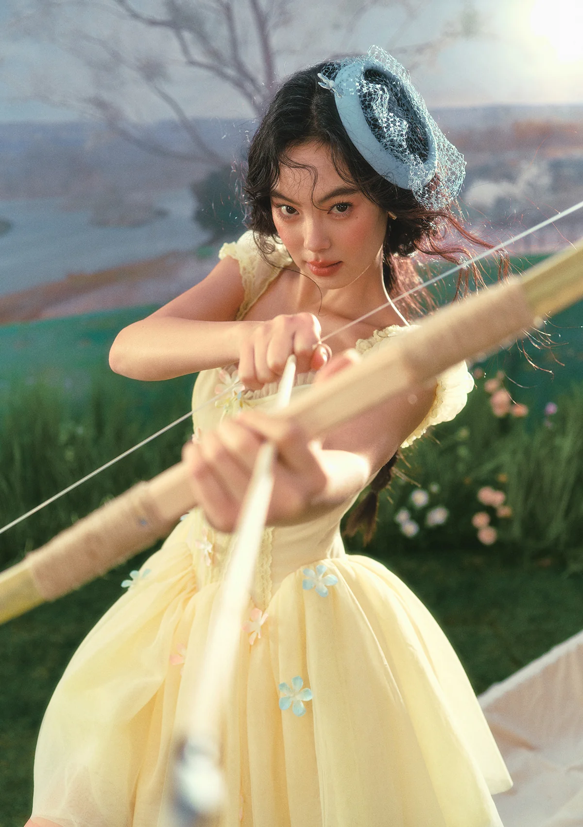 Flower Archer Corset Dress - Image 9