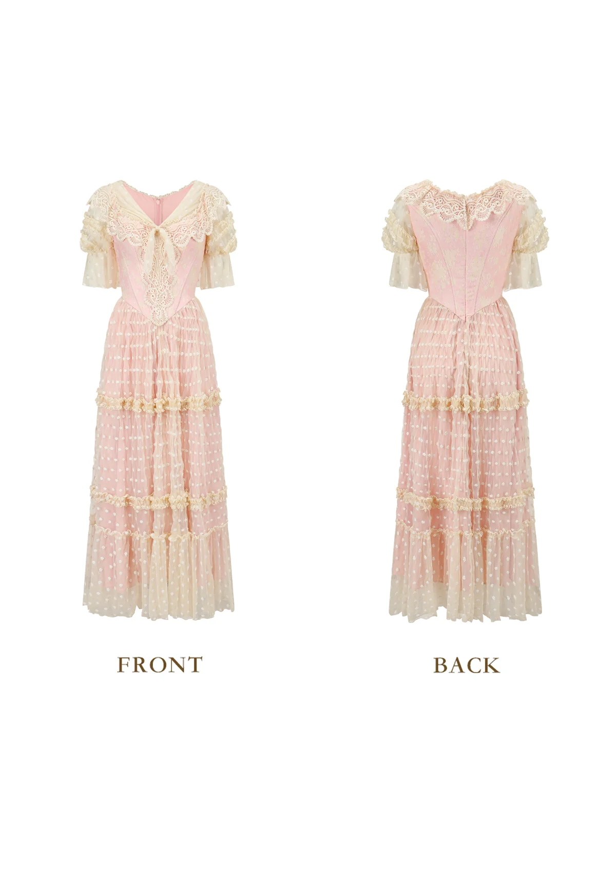 Gilded Invitation Dress(Pink) - Image 2