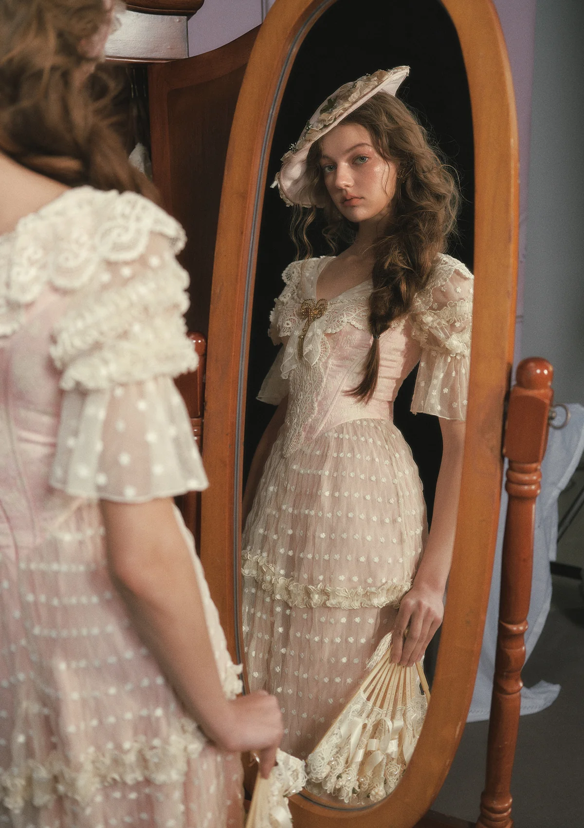 Gilded Invitation Dress(Pink) - Image 8