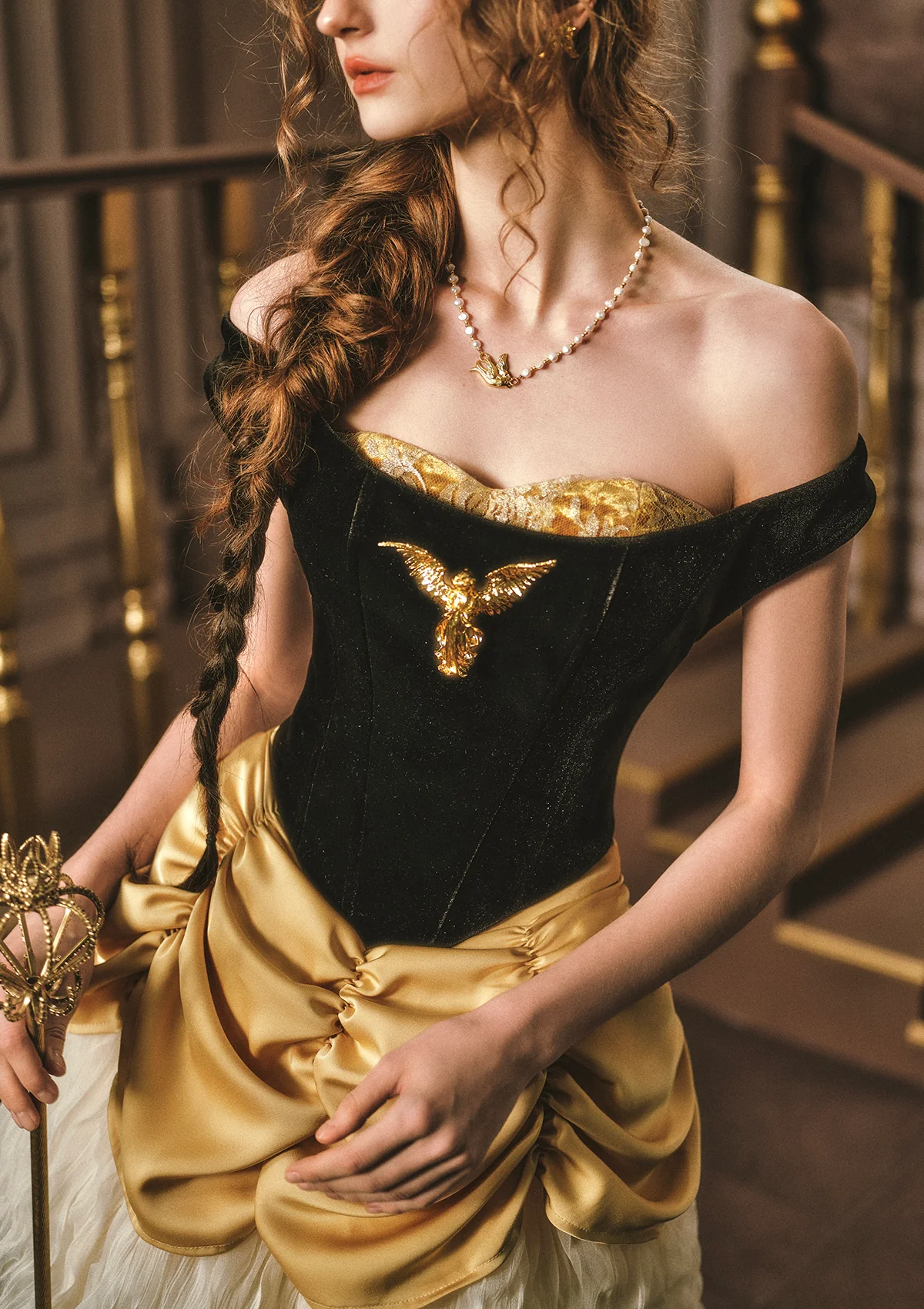 Golden Eagle Athena Brooch - Image 8