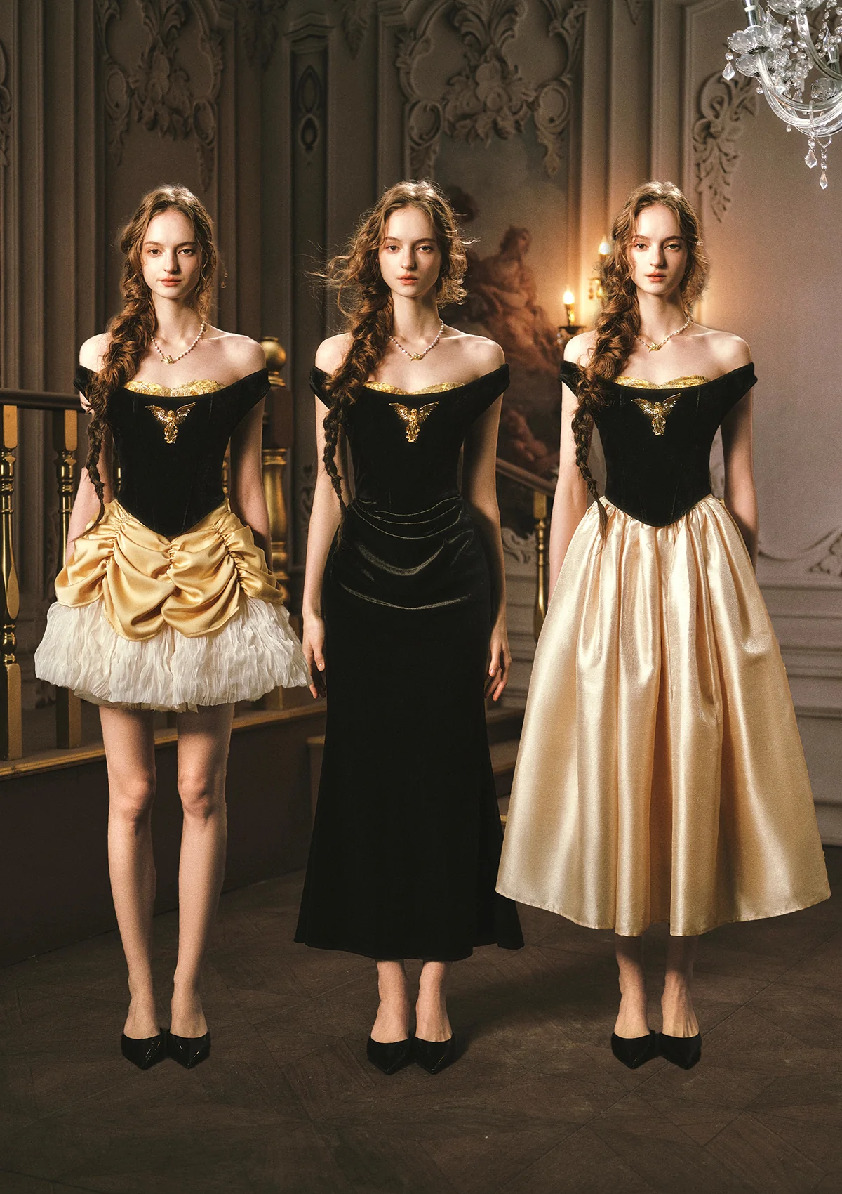 Golden Eagle Goddess Dress - Image 10