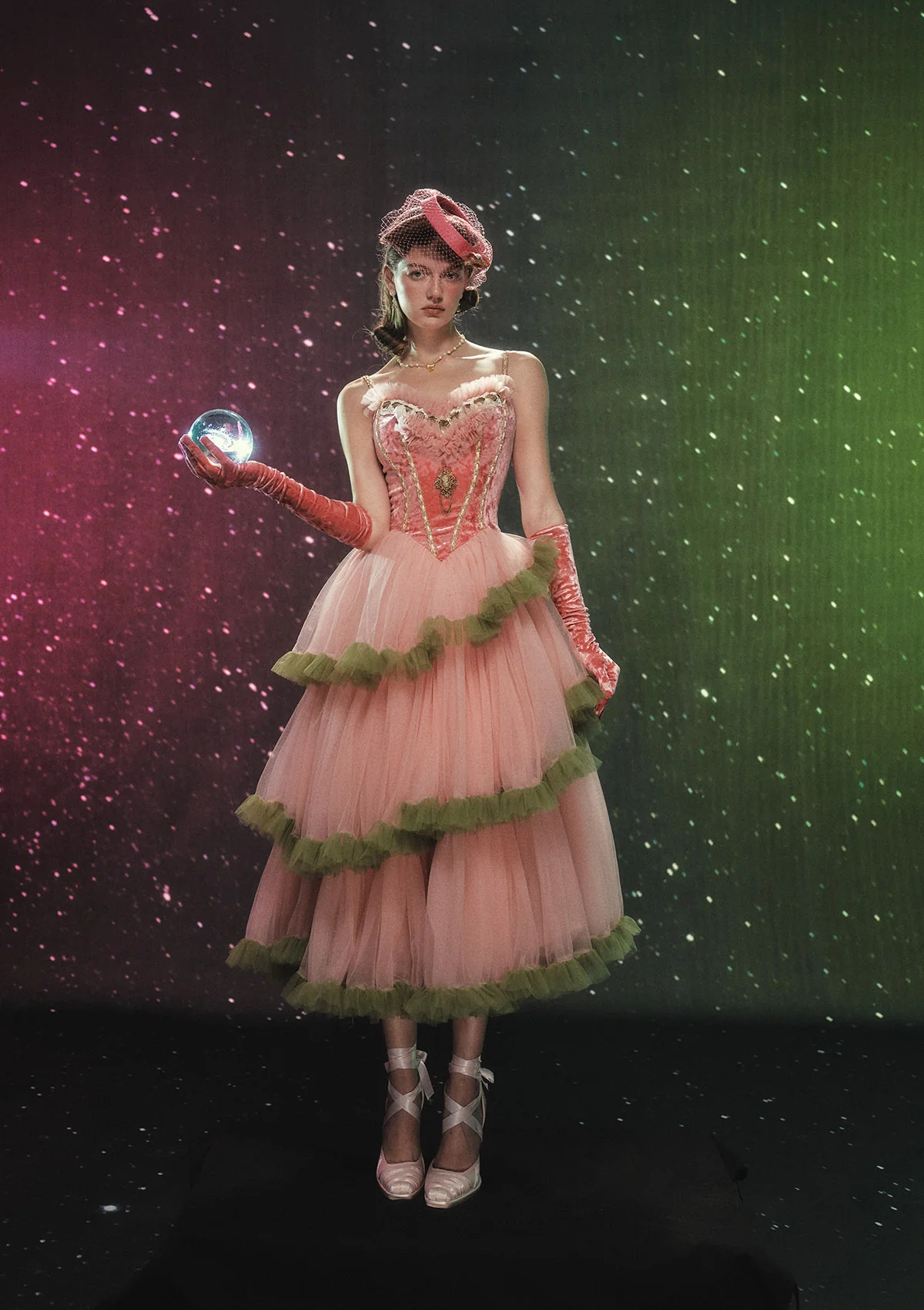 Grape Grinda Corset Dress (Long) - Image 5