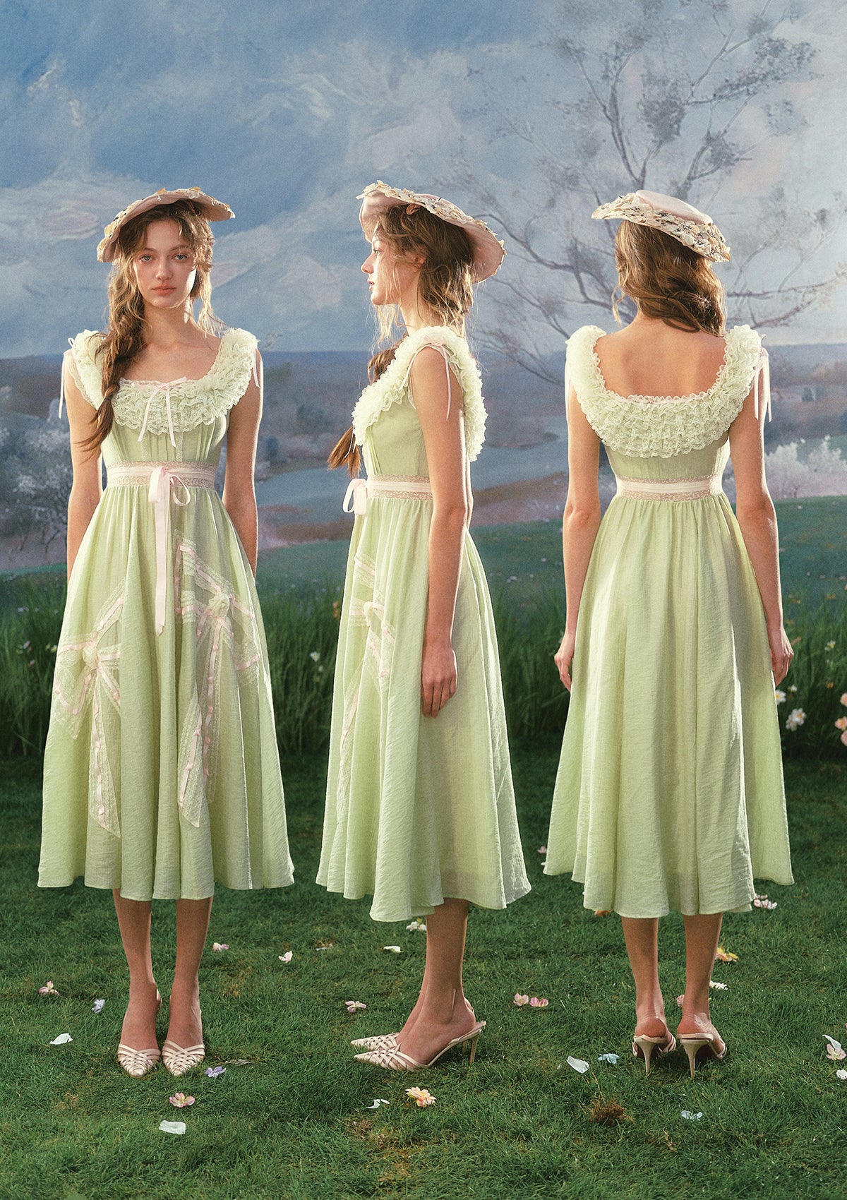 Green Kite Dress 2.0 - Image 3