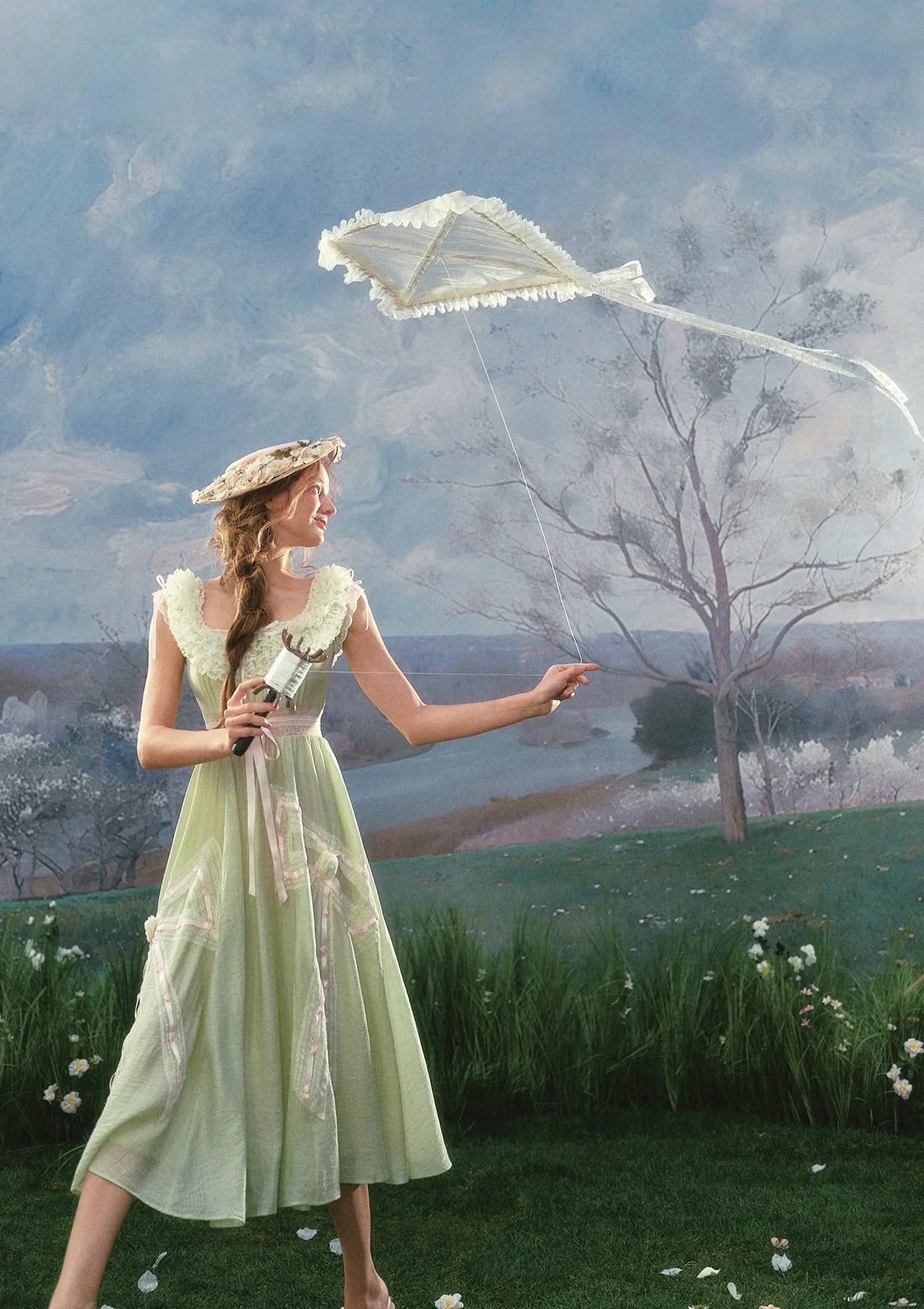 Green Kite Dress 2.0 - Image 7
