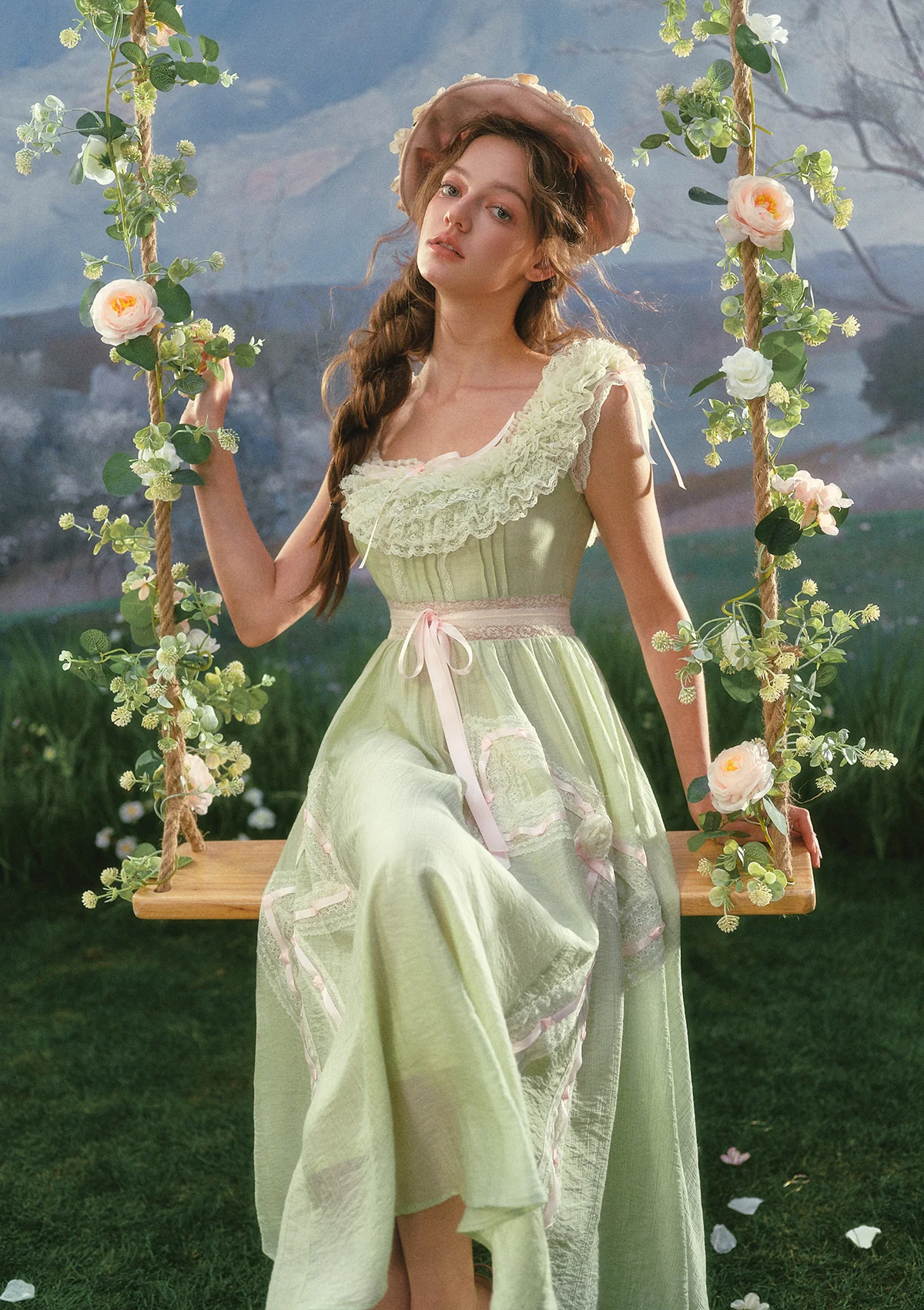 Green Kite Dress 2.0 - Image 9