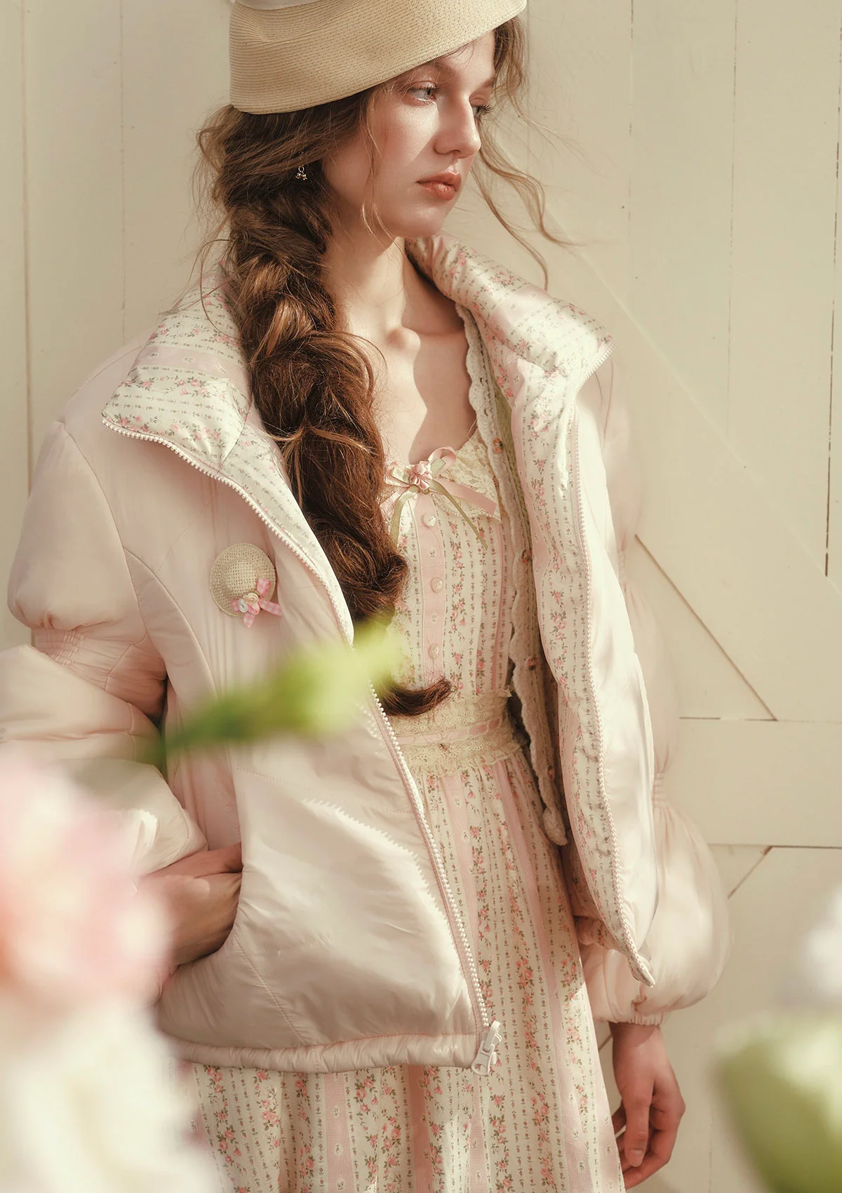 Honey Flower Notes Dress - Image 4