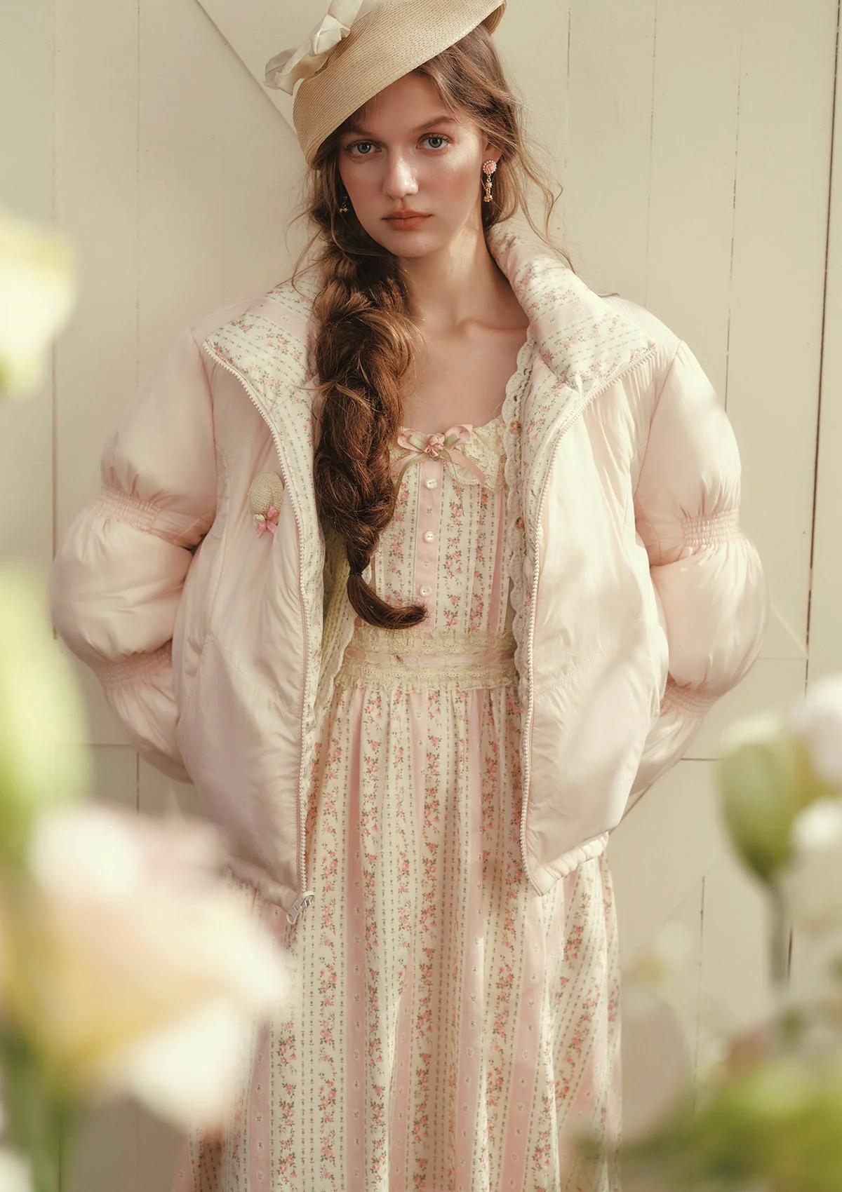 Honey Flower Notes Dress - Image 7