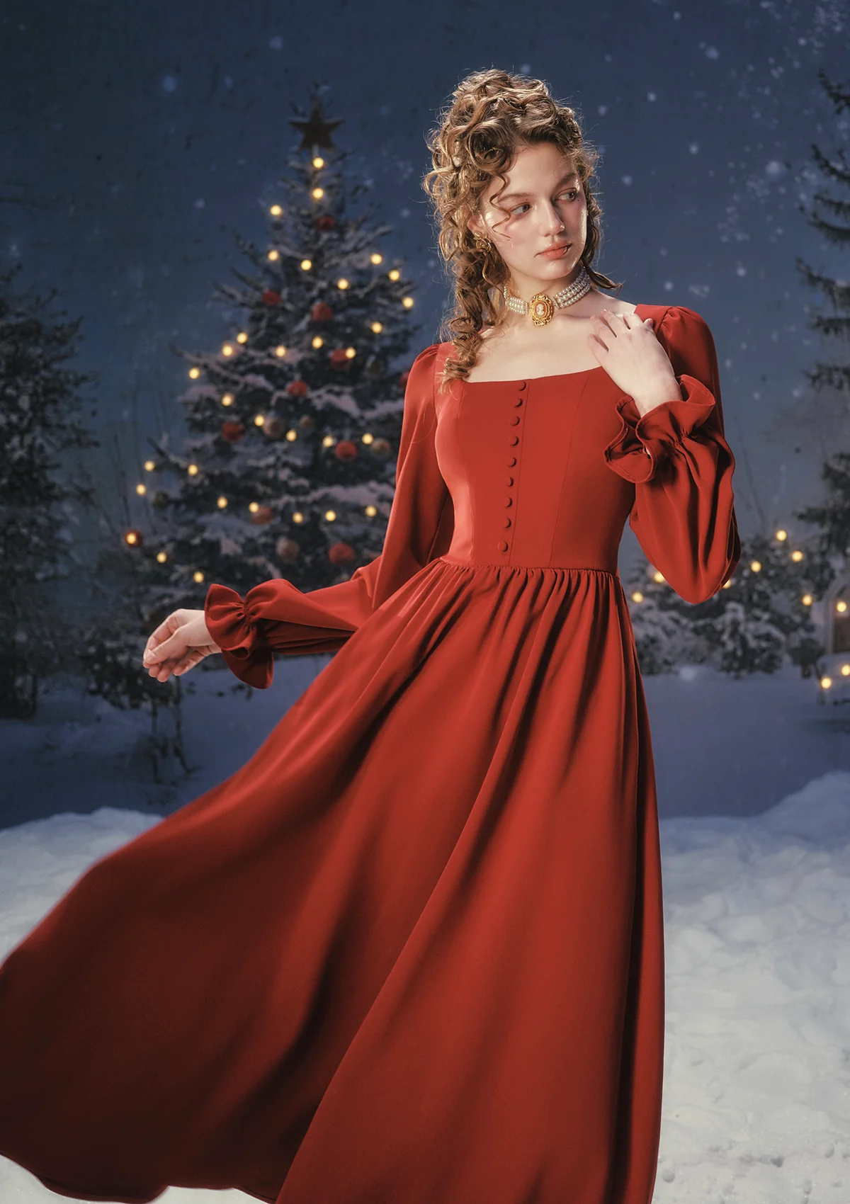 Imperial Kiss Dress