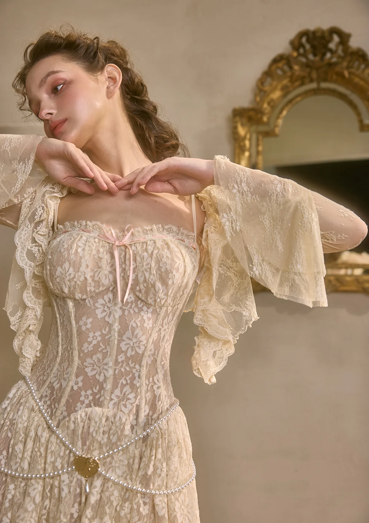 Waltz In The Moonlight Corset Dress - Image 4