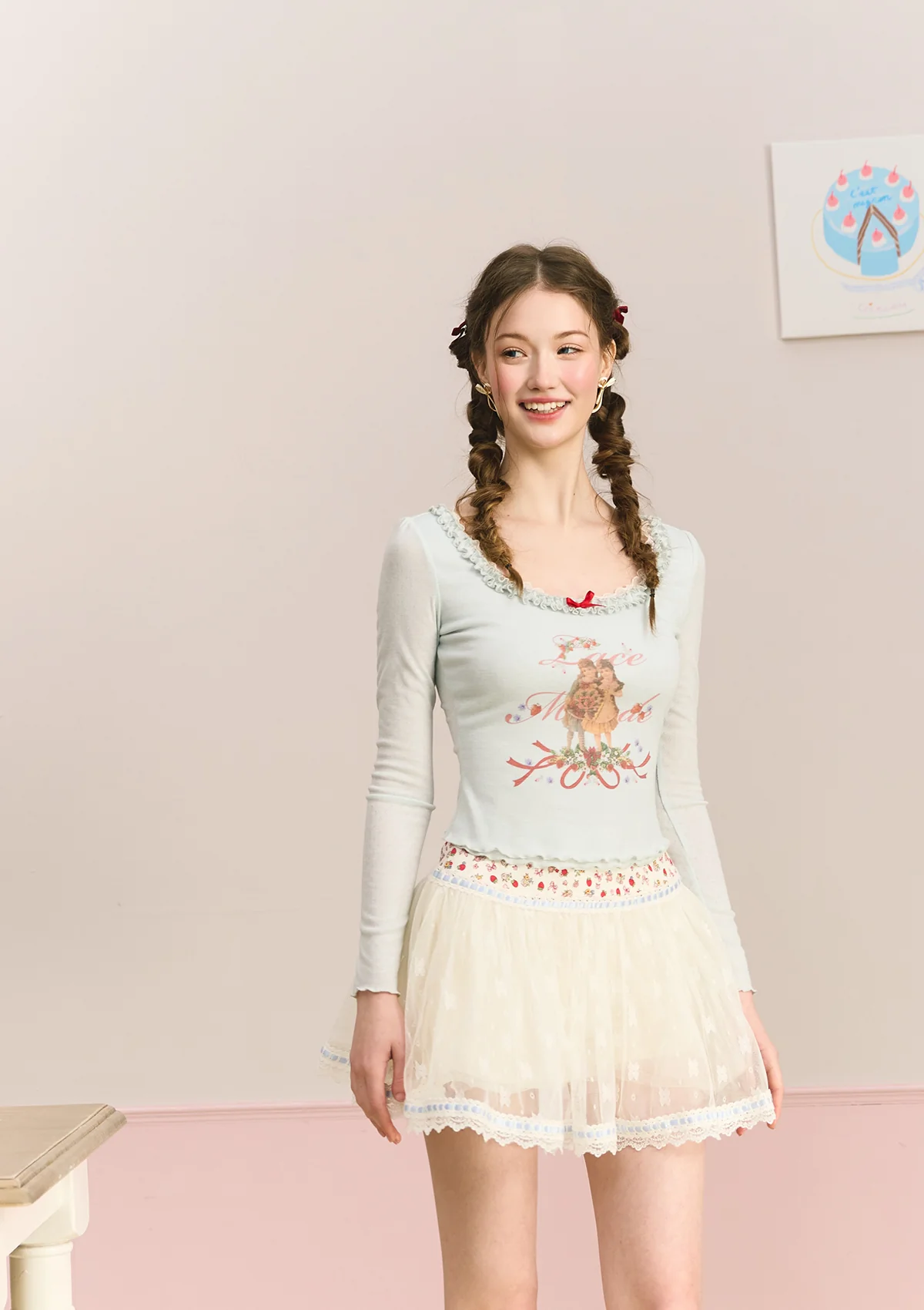 Little Berry Chef Bottom Shirt - Image 4