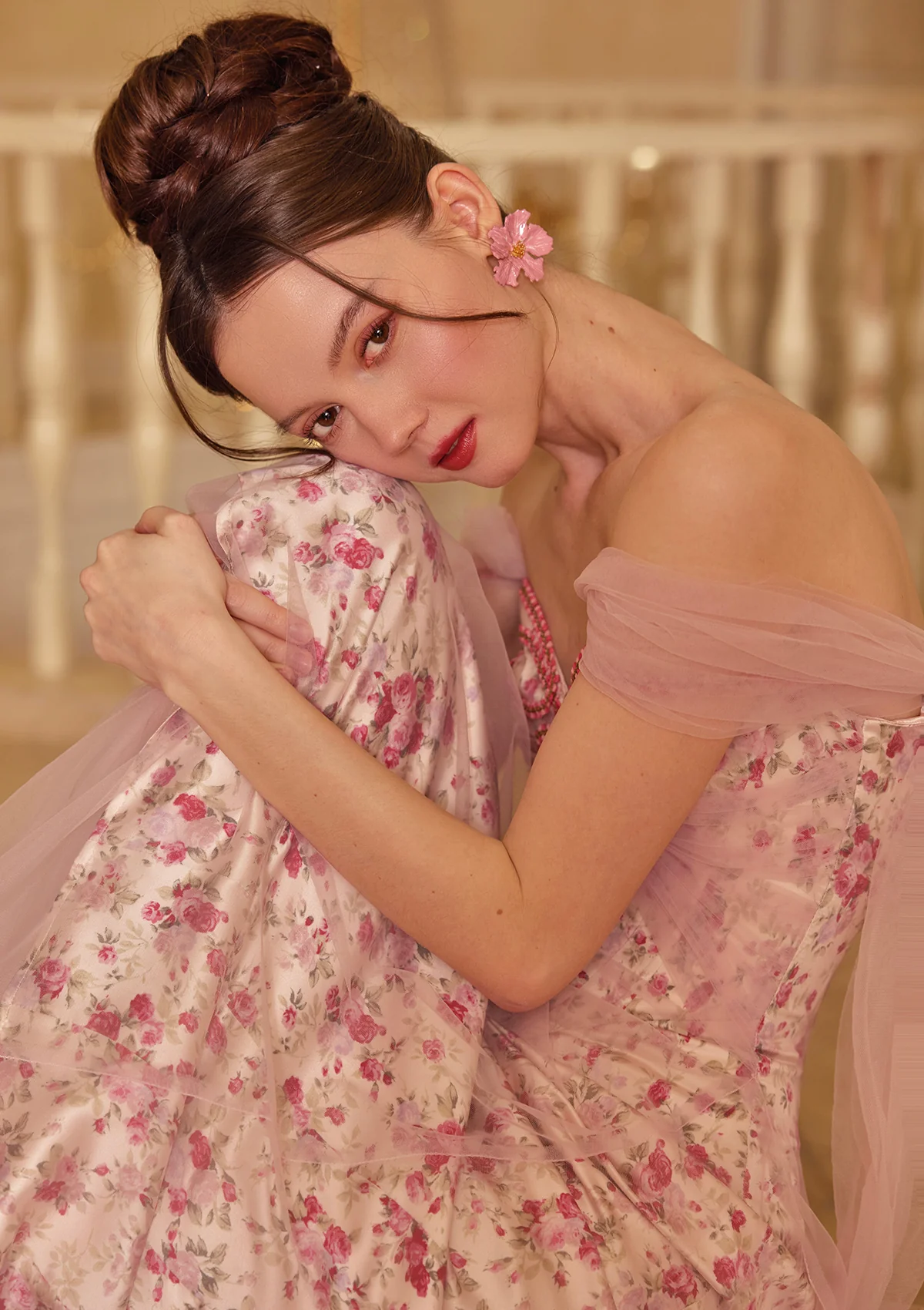 Floral Disc Fairy Corset Dress - Image 7