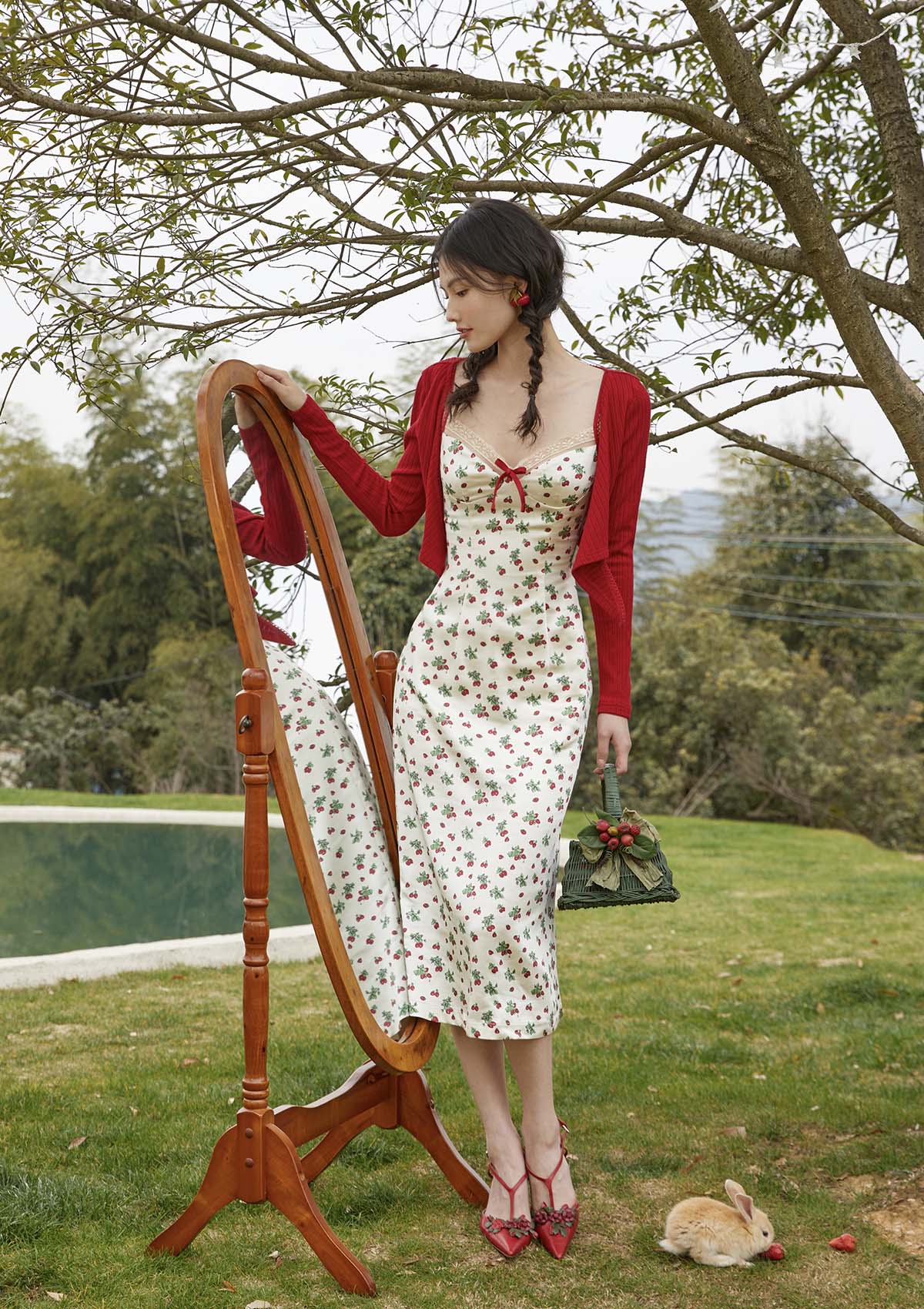 Strawberry Farm Knit Cardigan - Image 7