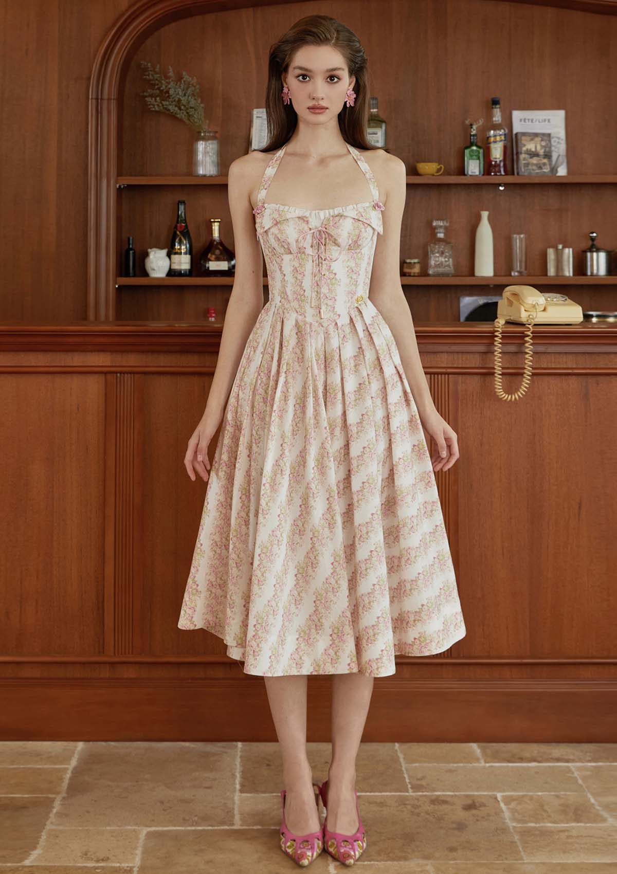 Tuscany Rose Corset Dress - Image 5
