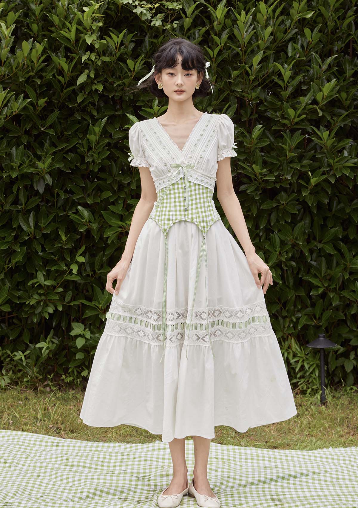 Green Apple Paradise Dress（Short） - Image 5